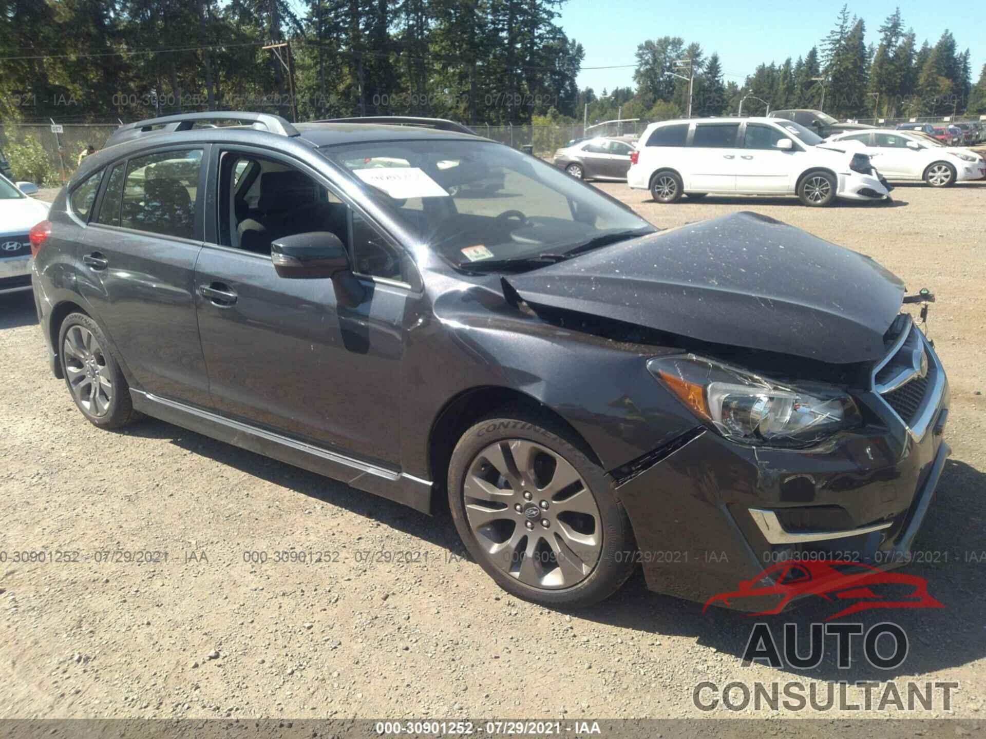 SUBARU IMPREZA WAGON 2016 - JF1GPAS69G8214410