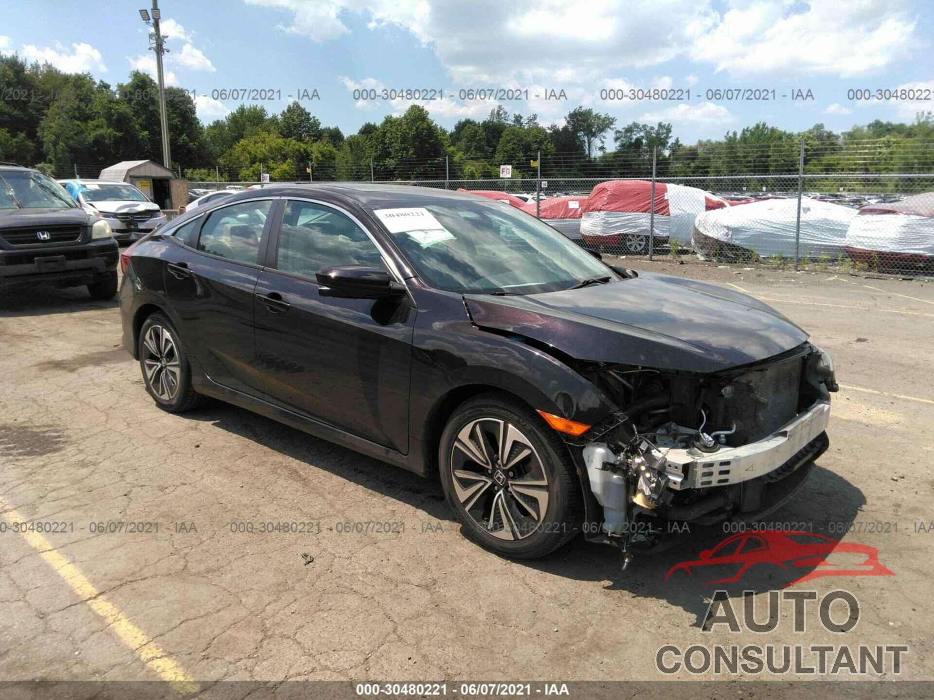 HONDA CIVIC SEDAN 2016 - 19XFC1F76GE220420