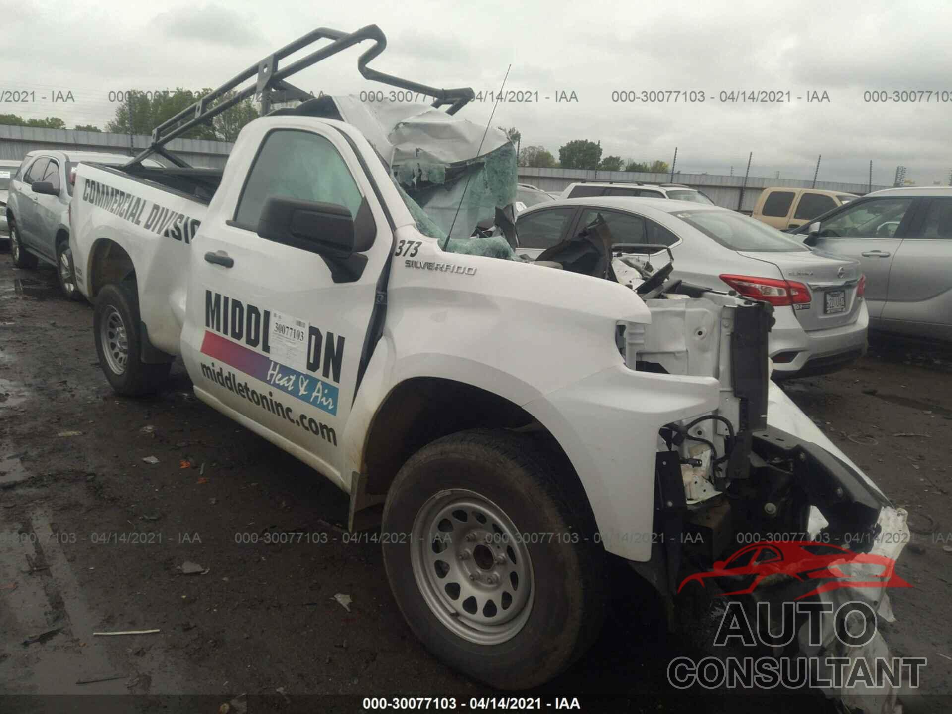 CHEVROLET SILVERADO 1500 2019 - 3GCNWAEHXKG245492