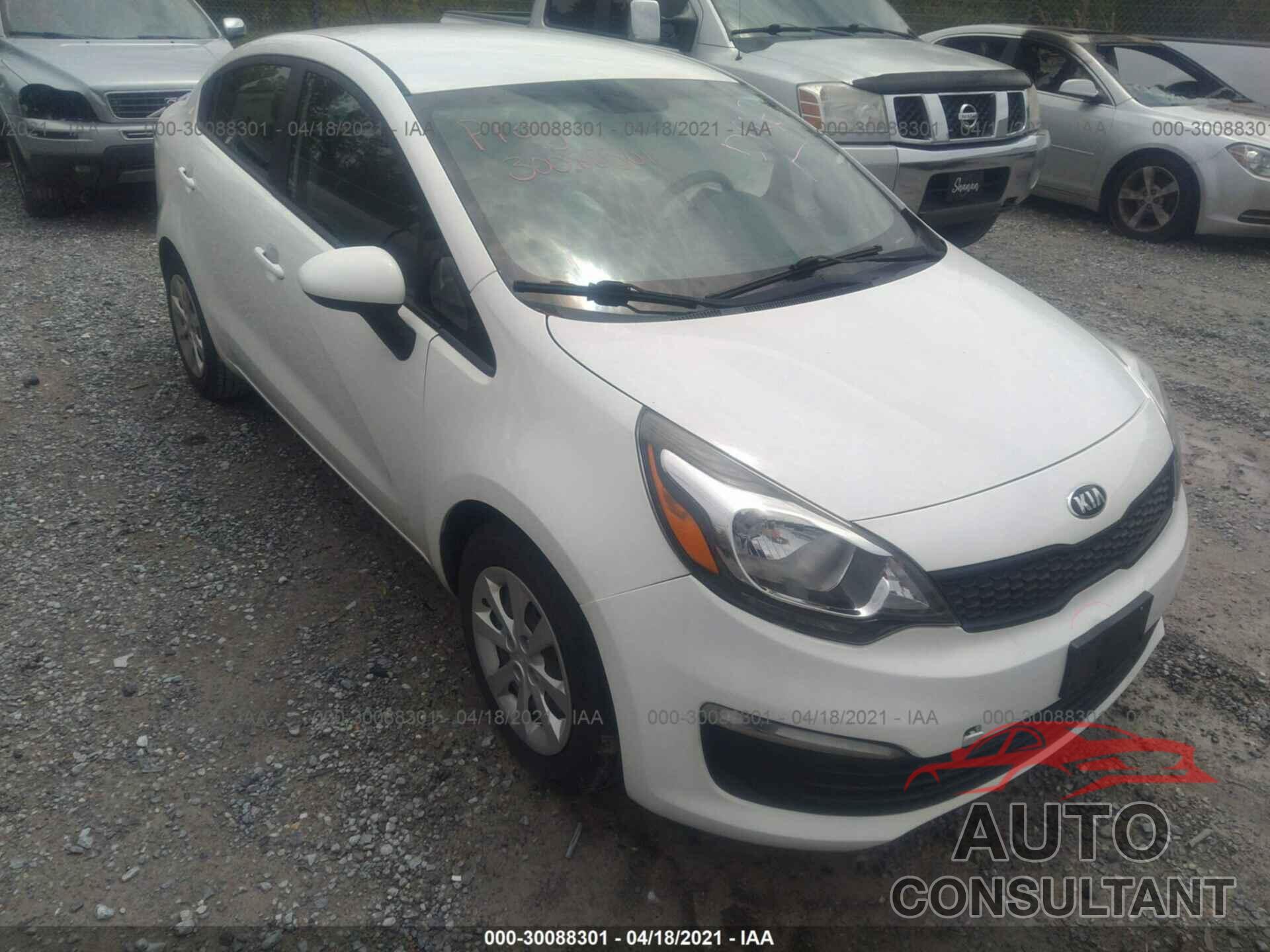 KIA RIO 2016 - KNADM4A38G6594430