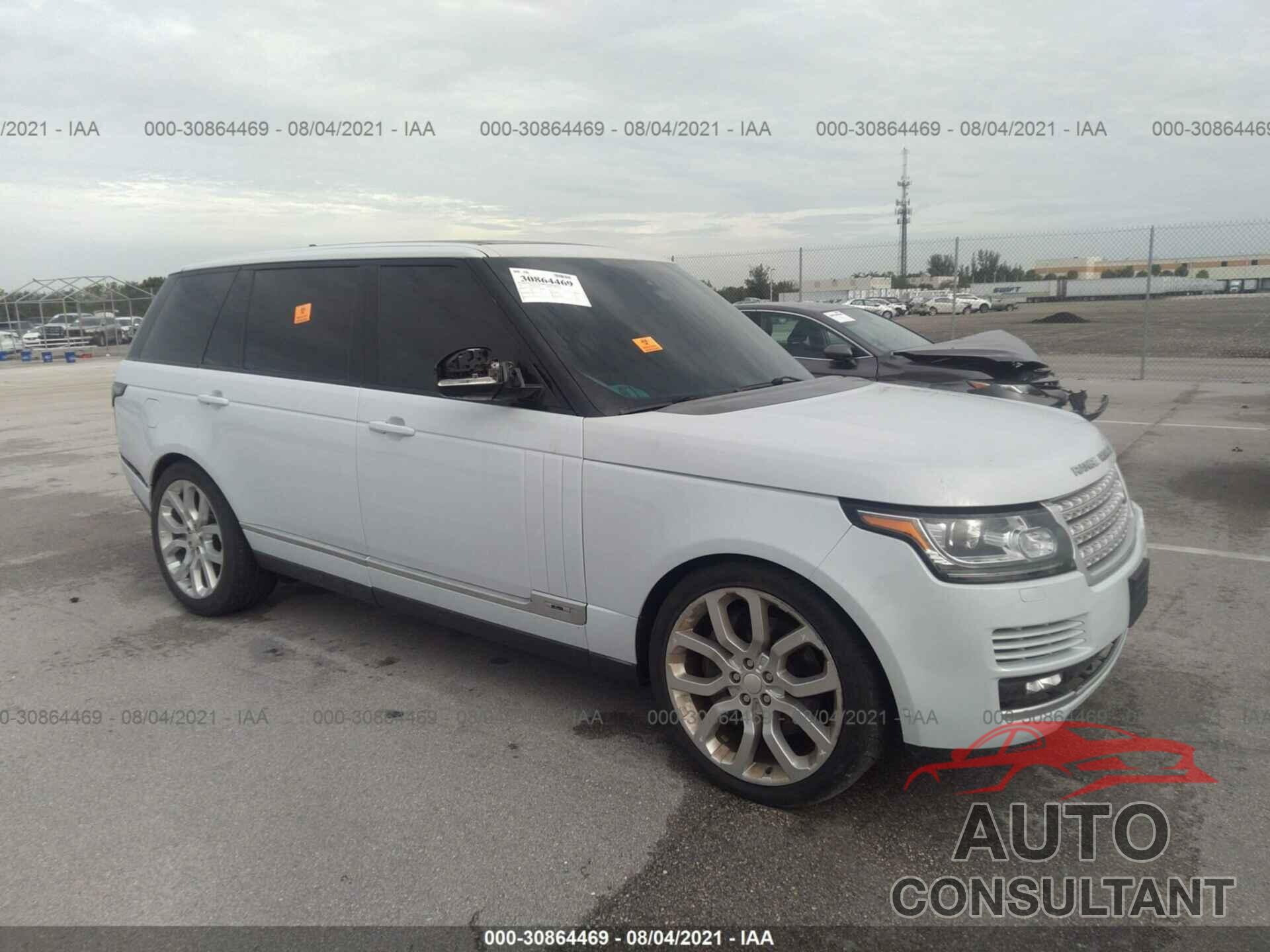 LAND ROVER RANGE ROVER 2017 - SALGW3FE0HA490195