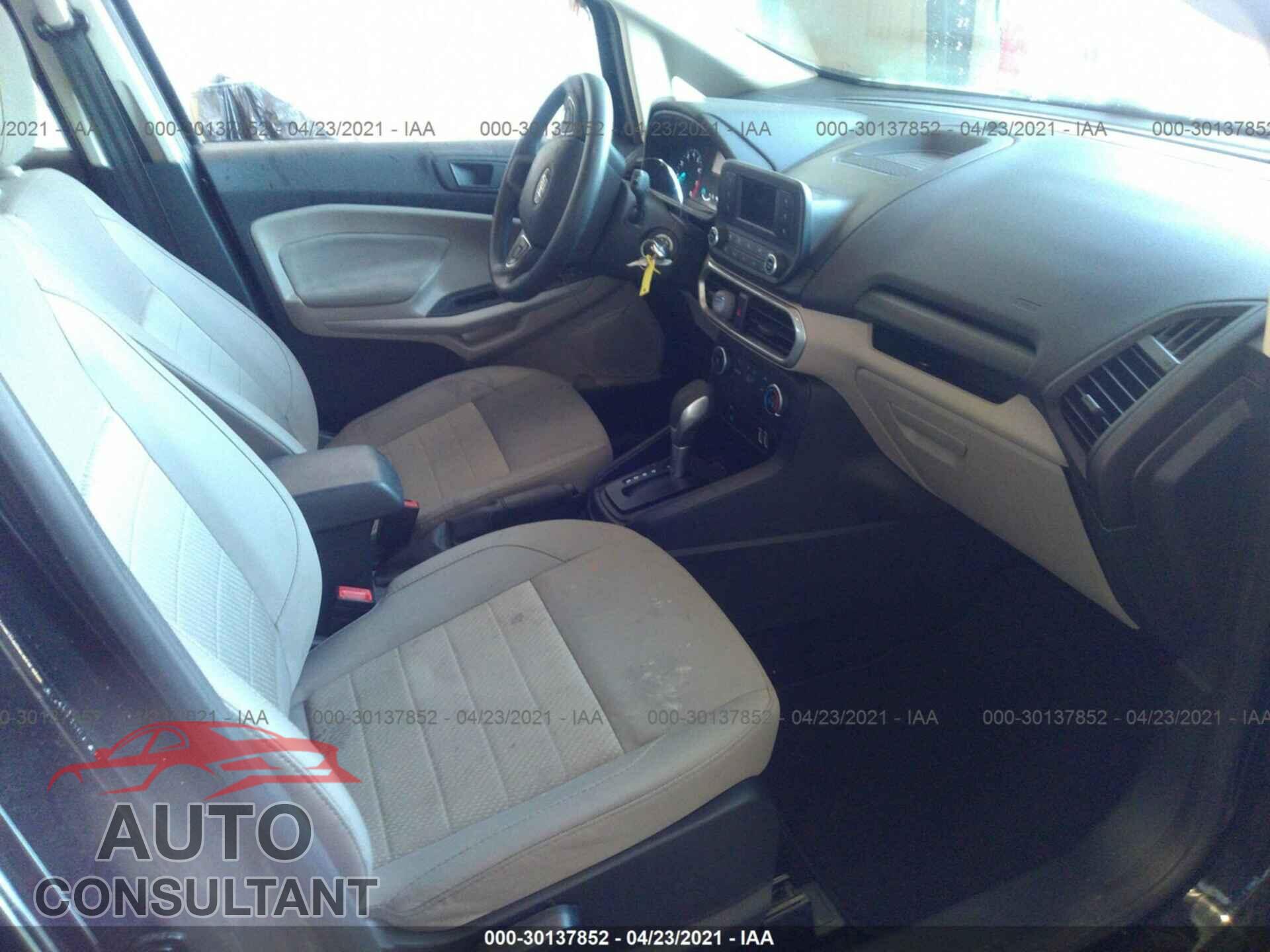 FORD ECOSPORT 2019 - MAJ3S2FE9KC302996