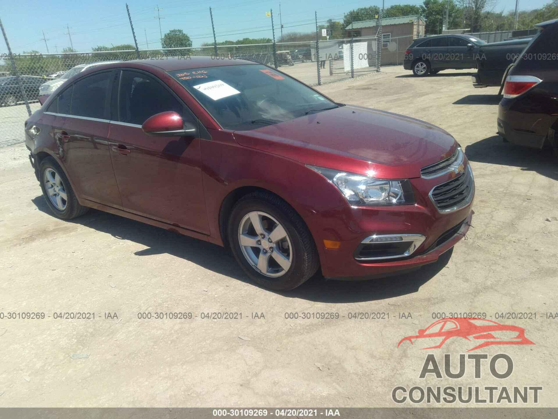 CHEVROLET CRUZE LIMITED 2016 - 1G1PE5SB7G7121534