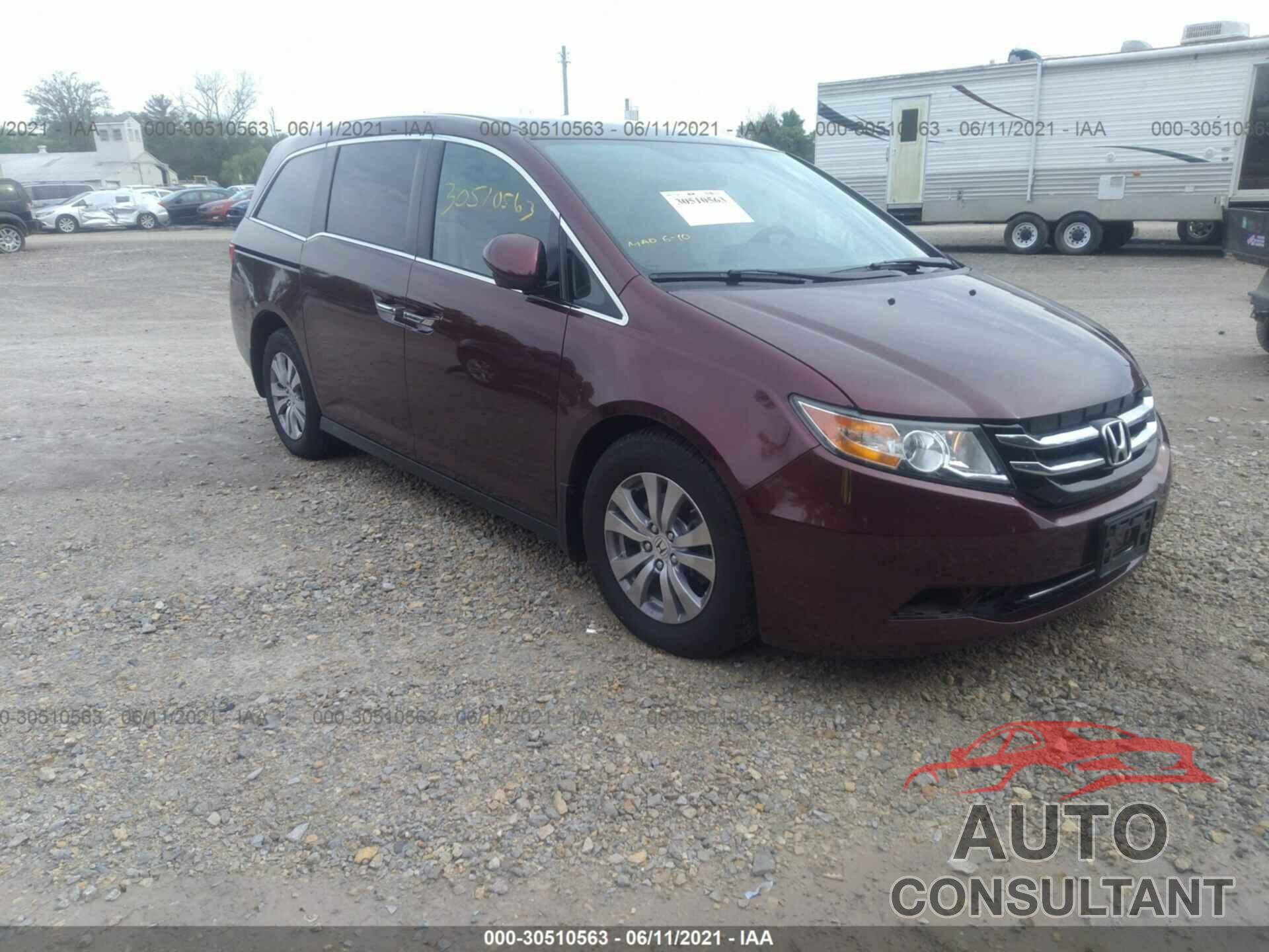 HONDA ODYSSEY 2016 - 5FNRL5H48GB165132