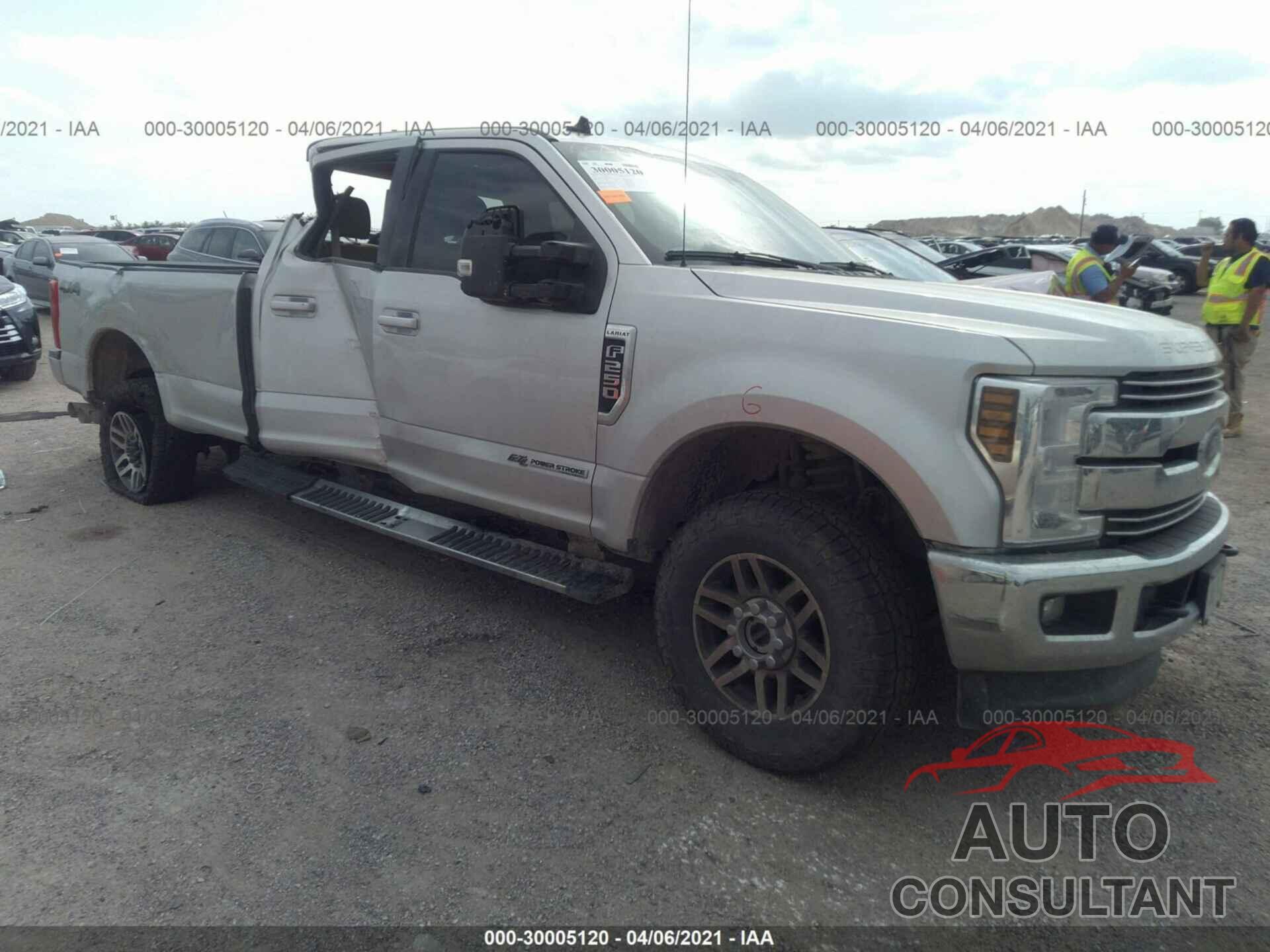 FORD SUPER DUTY F-250 SRW 2019 - 1FT7W2BT5KEF12228