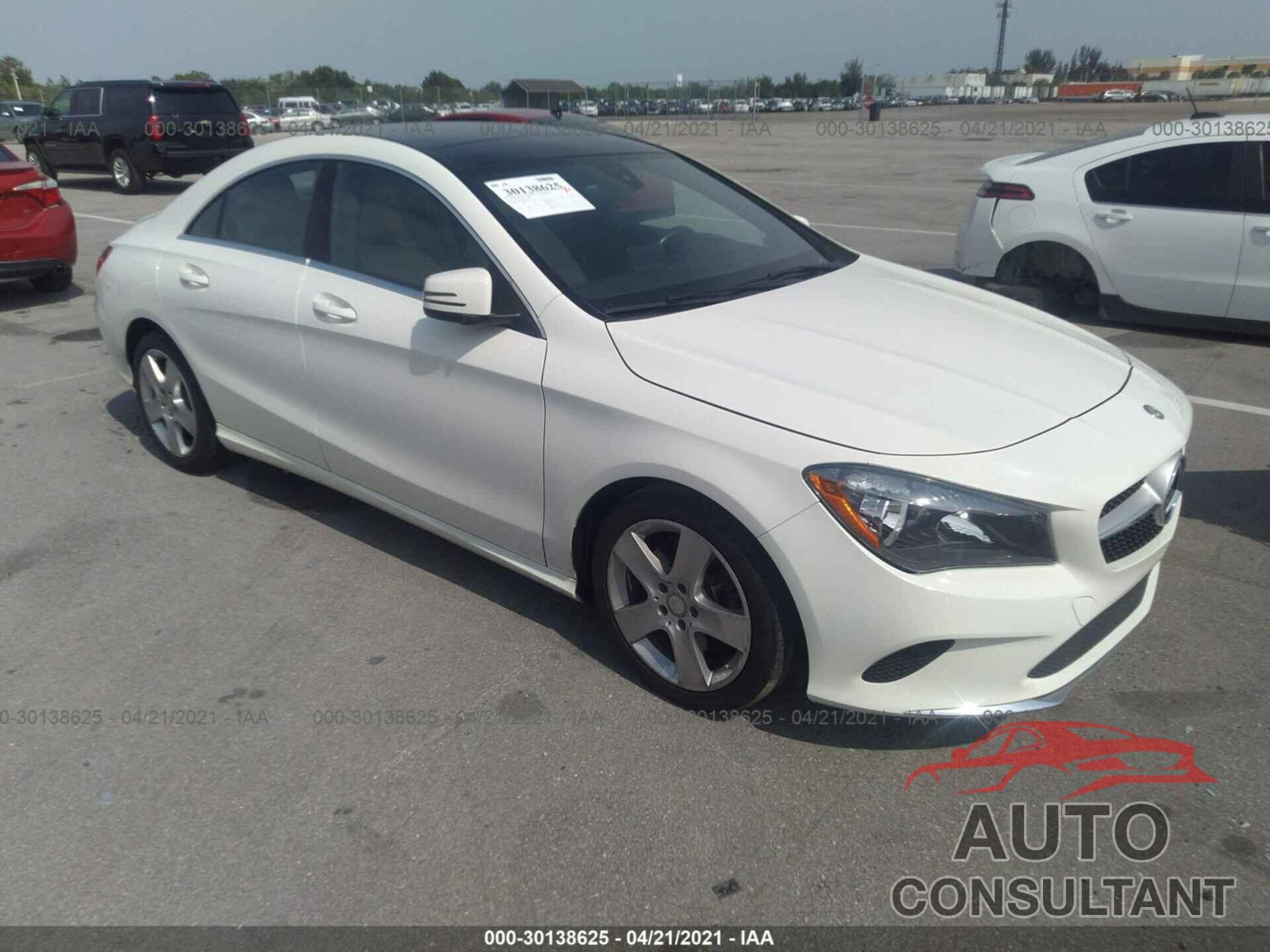MERCEDES-BENZ CLA 2017 - WDDSJ4EB2HN458800