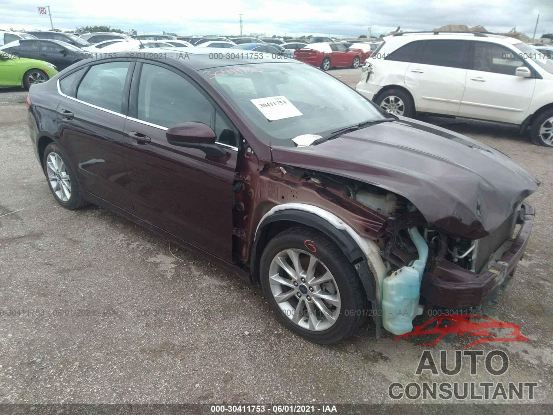 FORD FUSION 2017 - 3FA6P0HDXHR241675