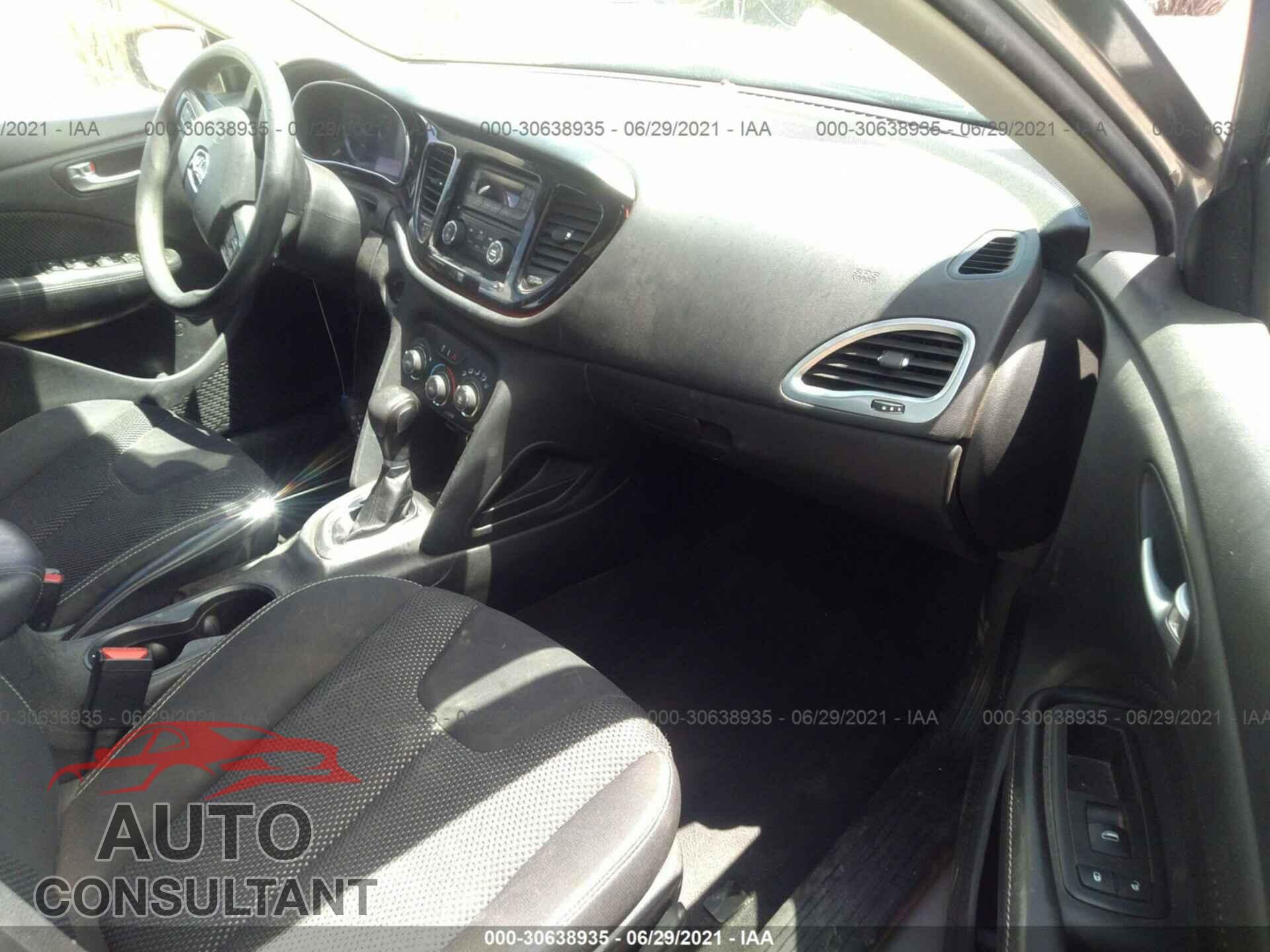 DODGE DART 2016 - 1C3CDFBB3GD652928