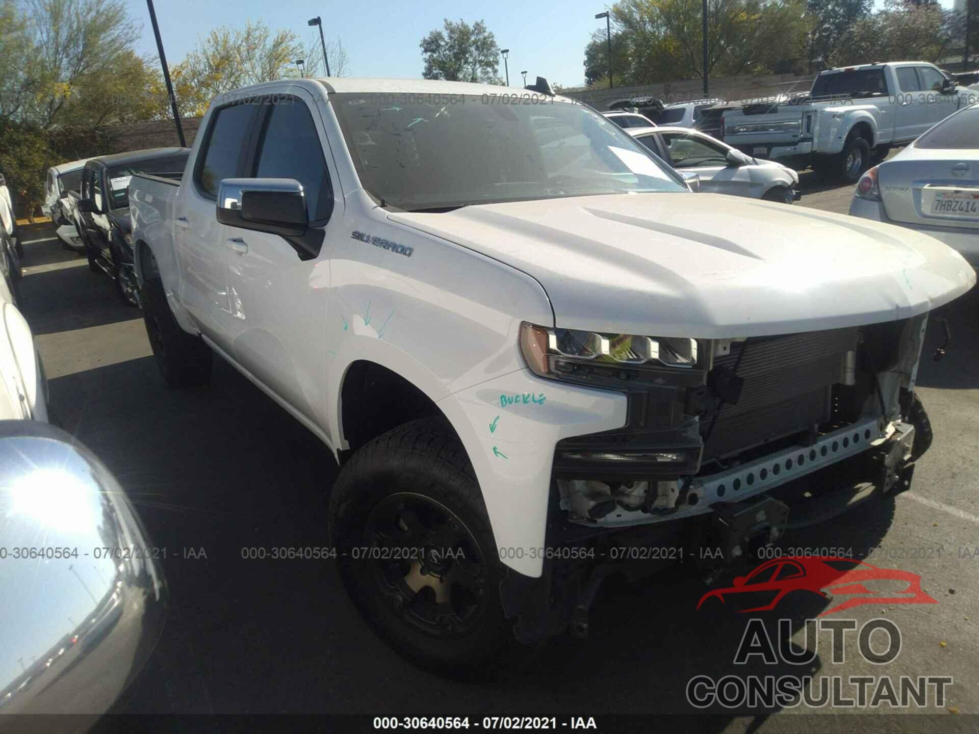CHEVROLET SILVERADO 1500 2019 - 3GCPWCED4KG107691