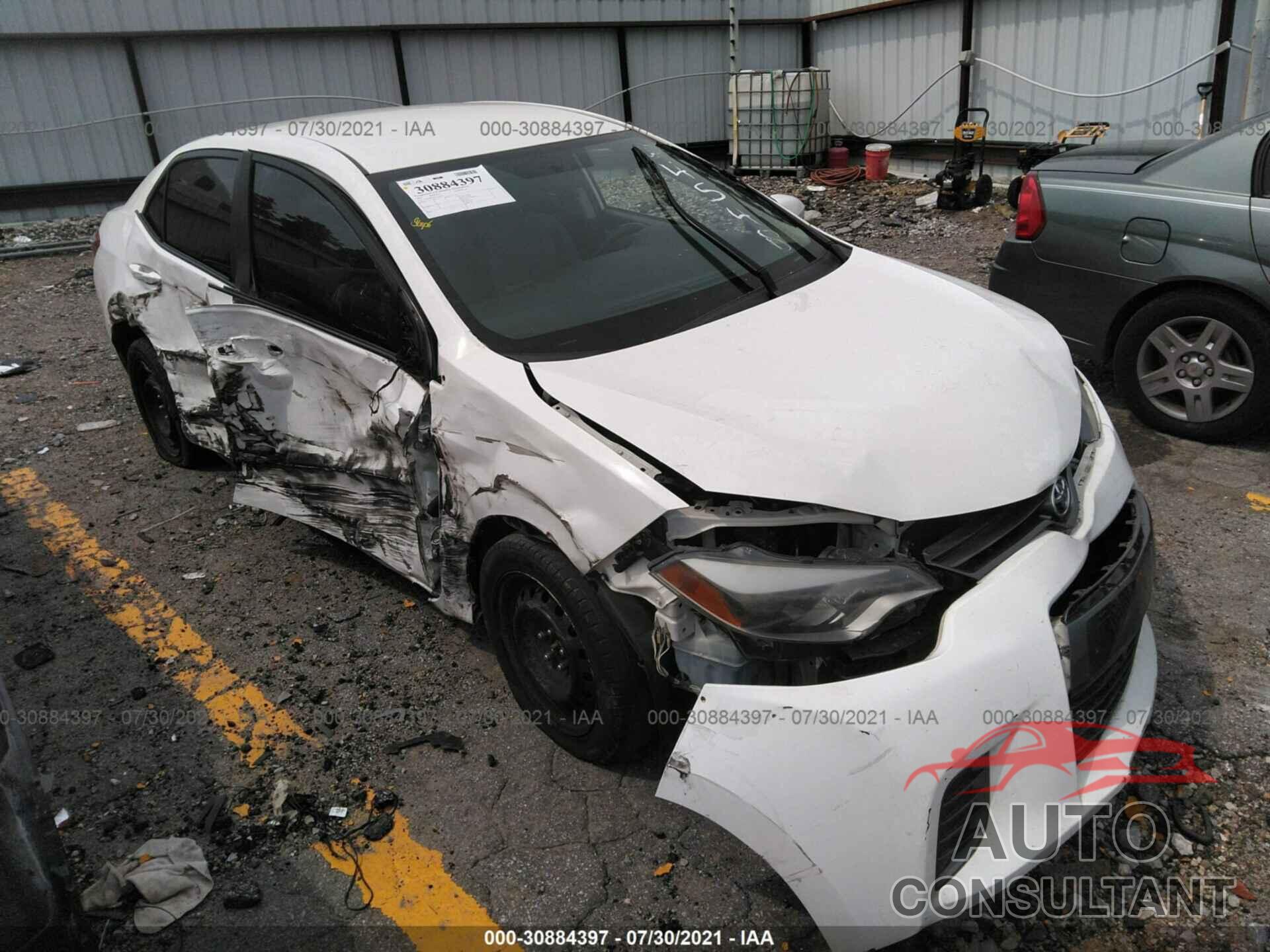 TOYOTA COROLLA 2016 - 2T1BURHE2GC614548