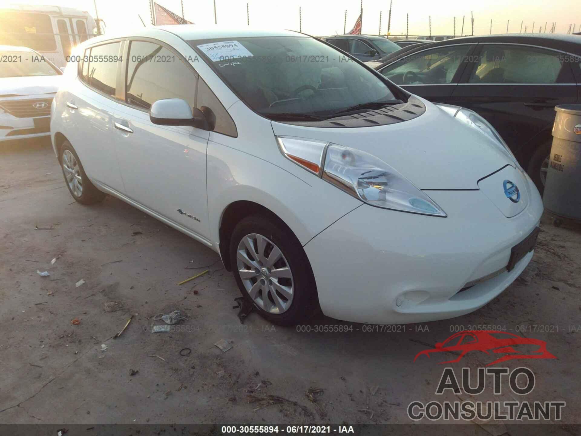 NISSAN LEAF 2016 - 1N4AZ0CP6GC305259