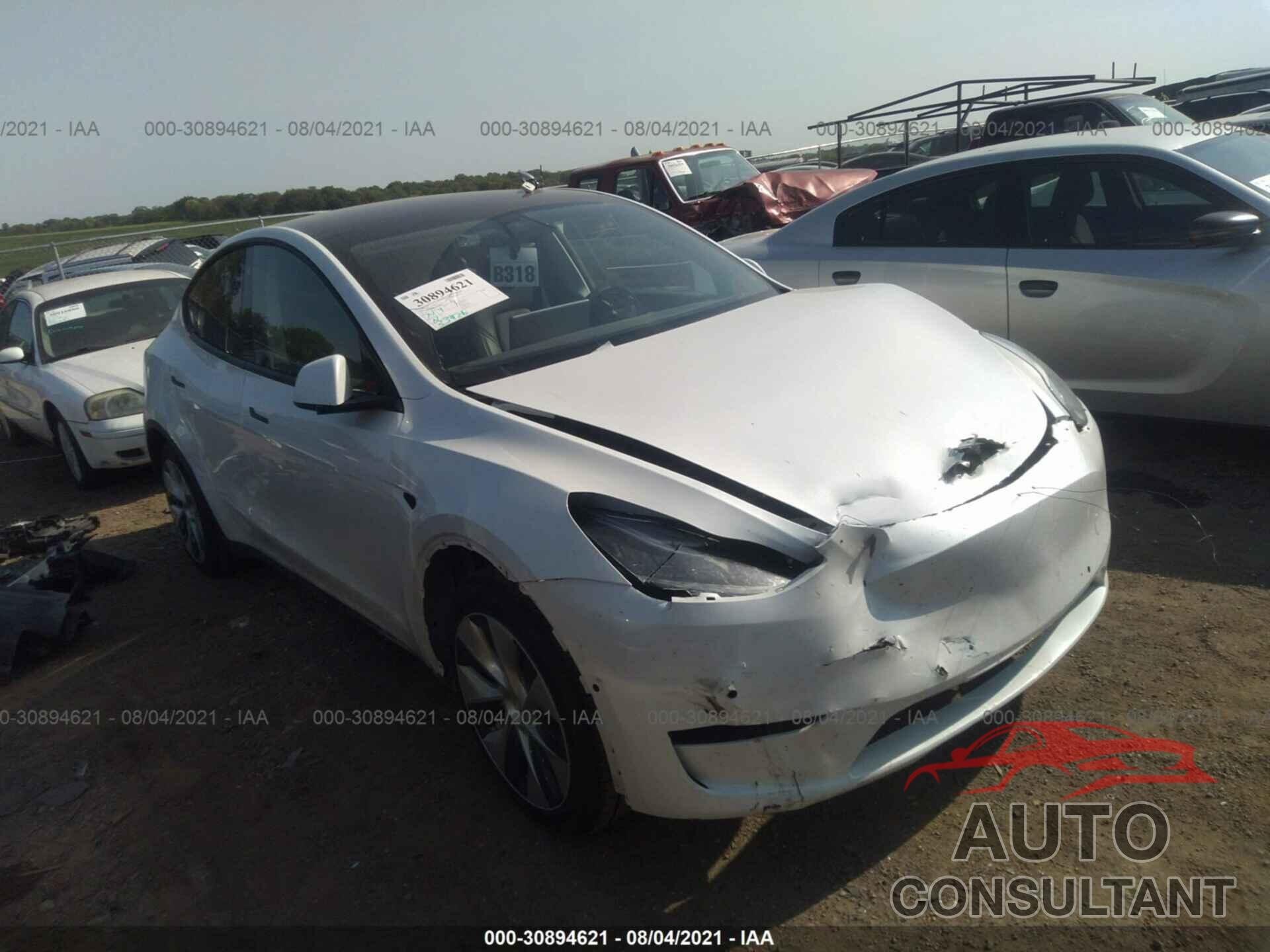 TESLA MODEL Y 2020 - 5YJYGDEEXLF026864