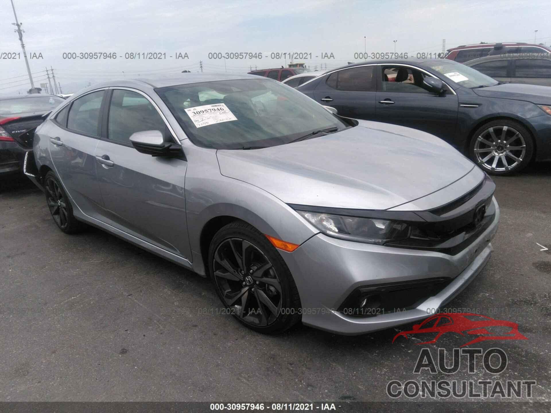 HONDA CIVIC SEDAN 2020 - 2HGFC2F89LH600365