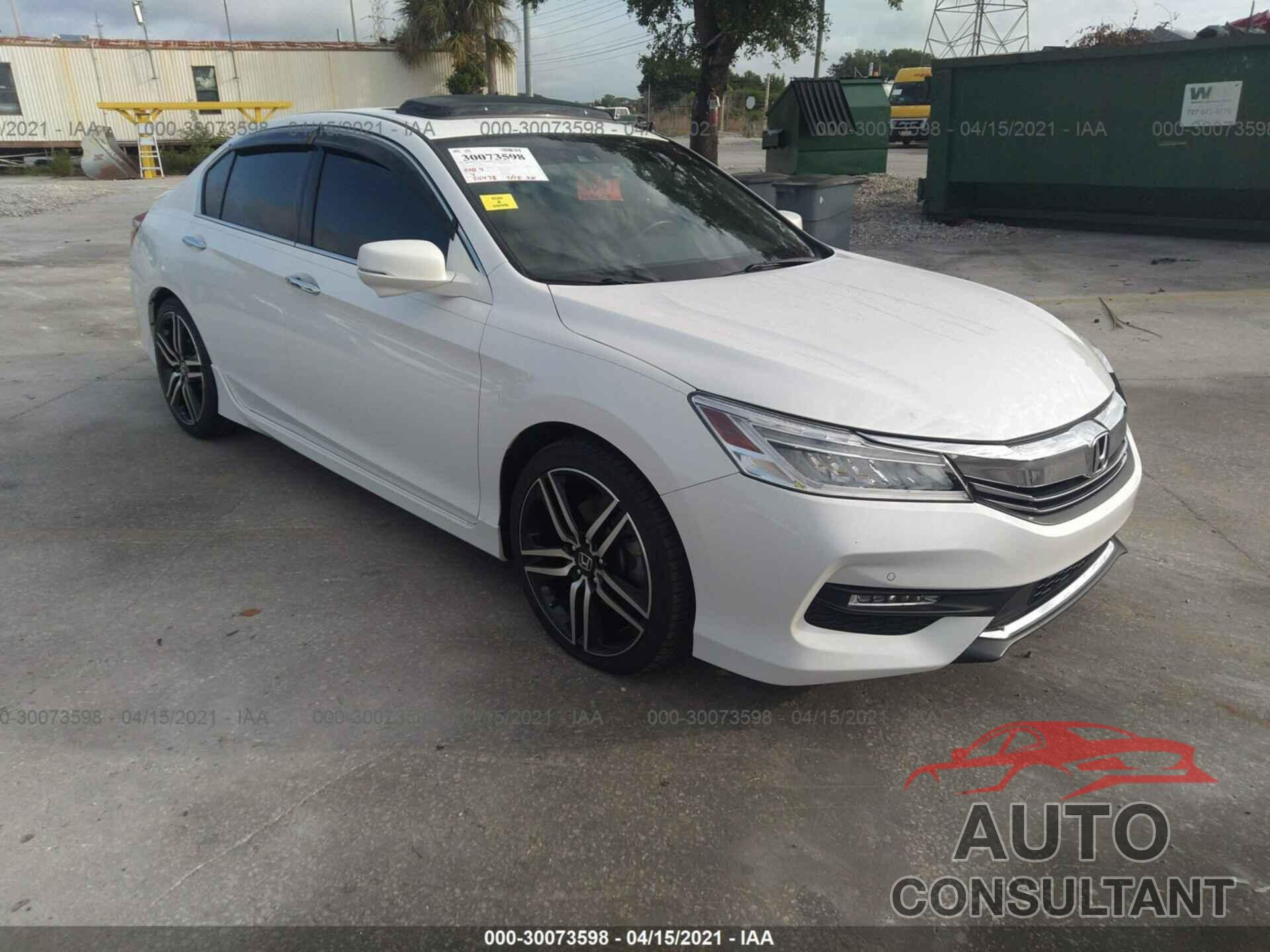 HONDA ACCORD SEDAN 2016 - 1HGCR3F92GA021299
