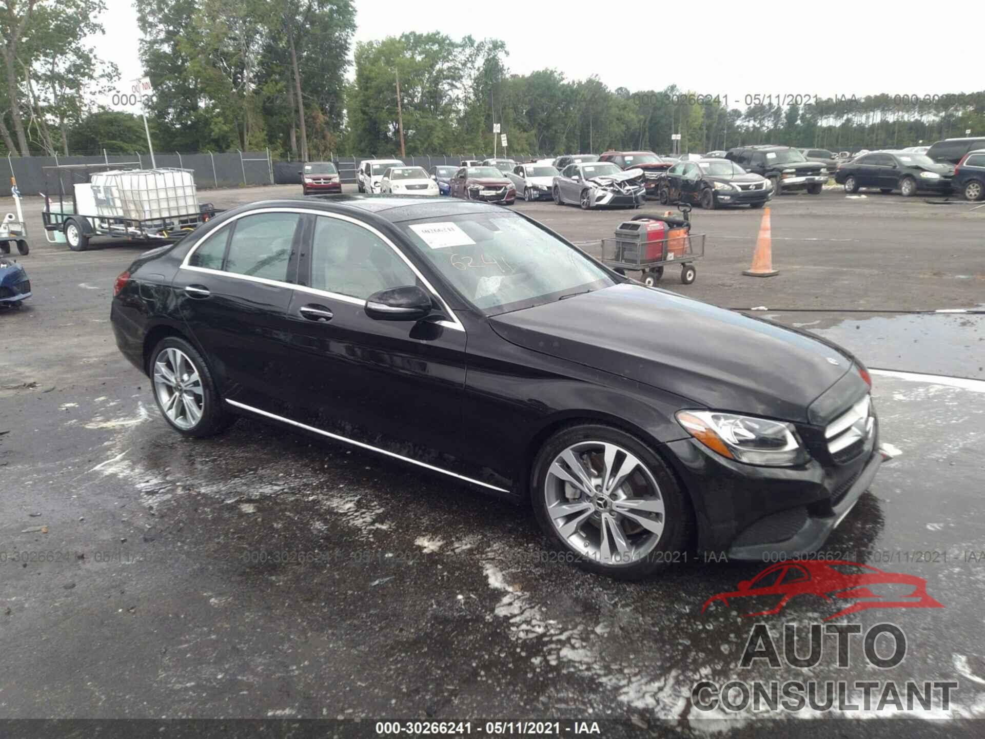 MERCEDES-BENZ C-CLASS 2018 - WDDWF4JB2JR325428