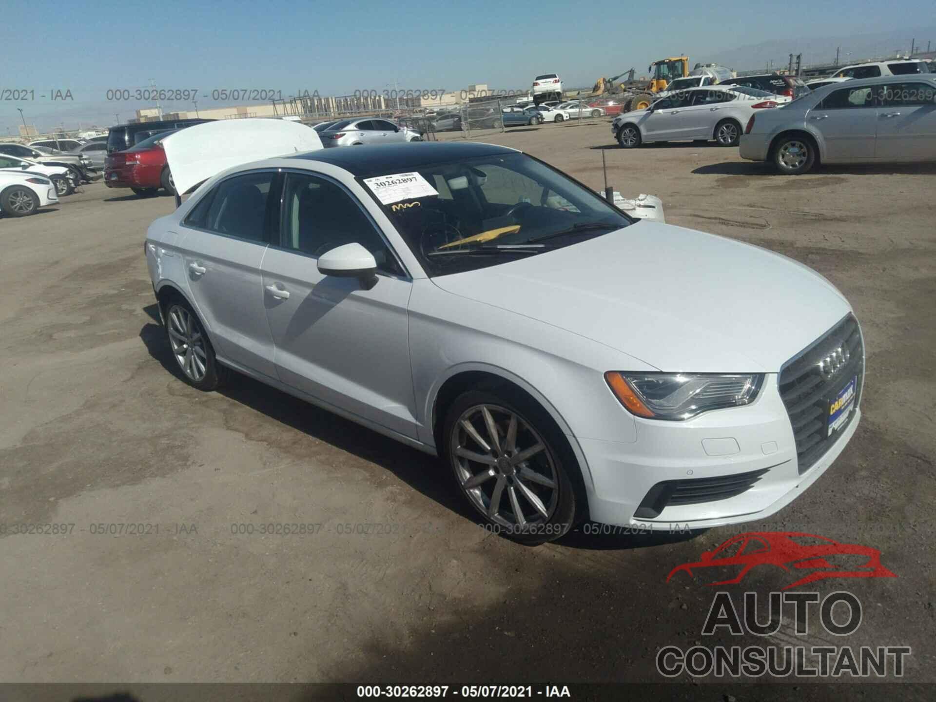 AUDI A3 2016 - WAUC7GFF0G1036270