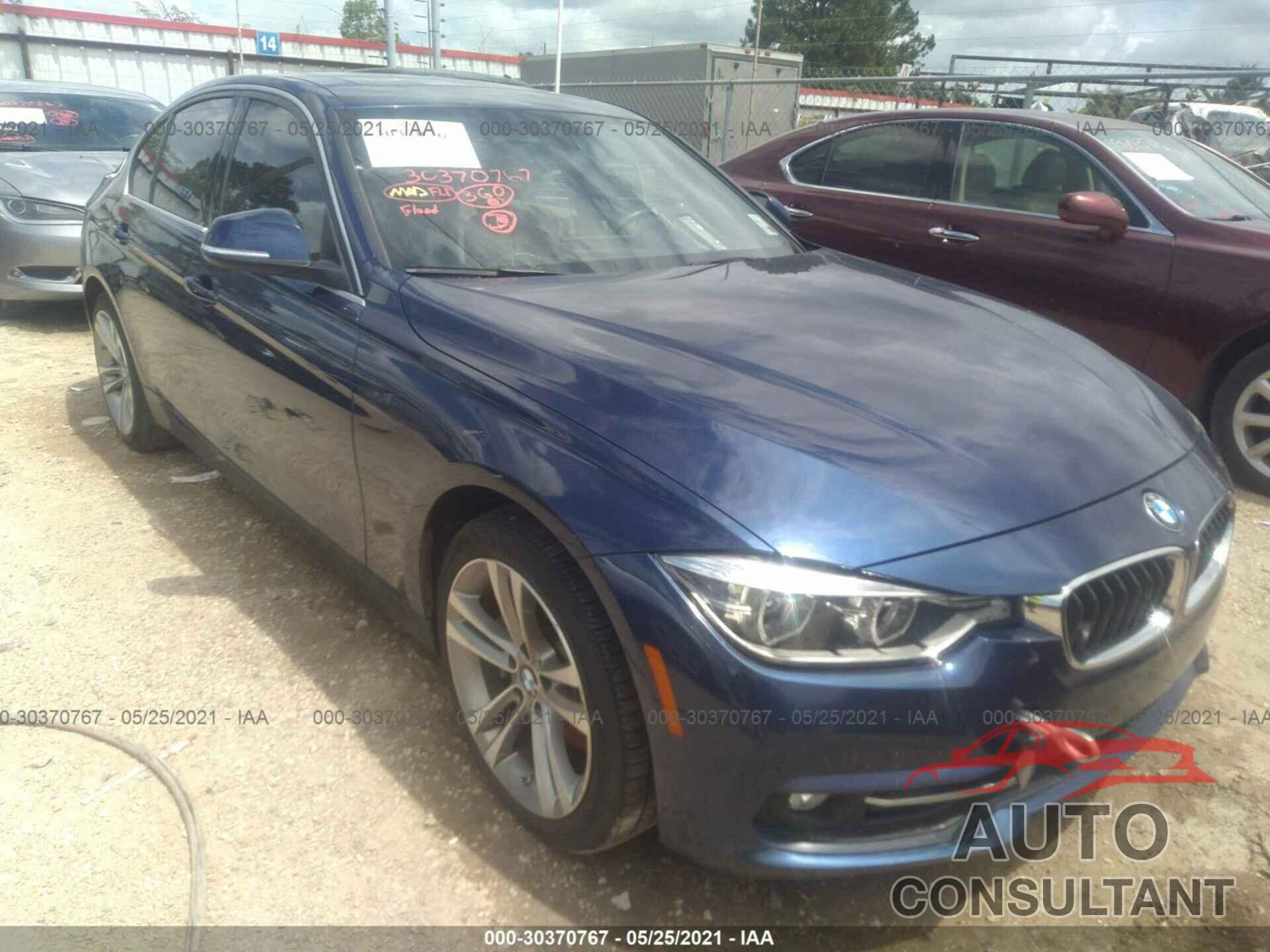 BMW 3 SERIES 2016 - WBA8B3G5XGNT62363