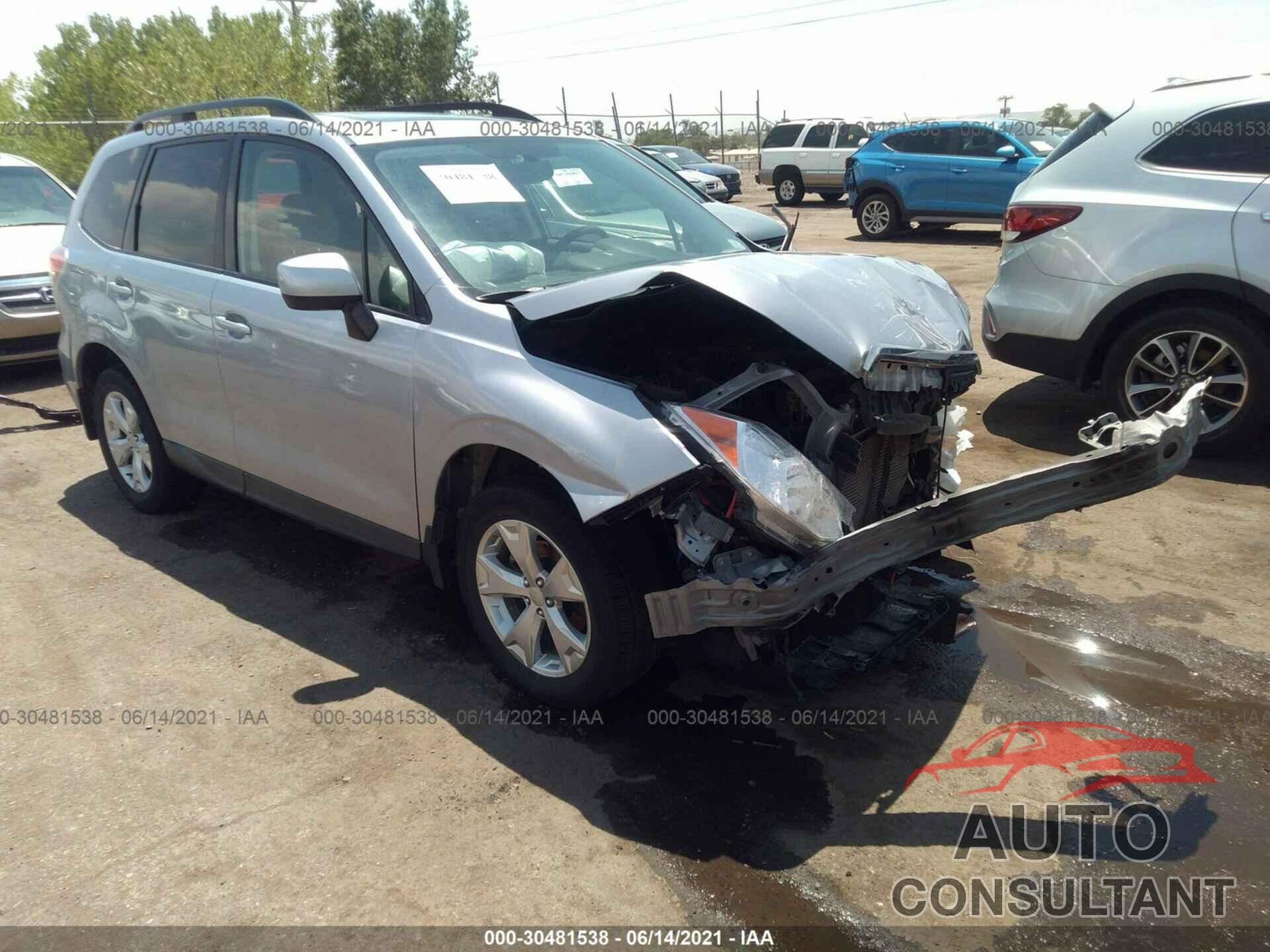 SUBARU FORESTER 2015 - JF2SJADCXFH455594