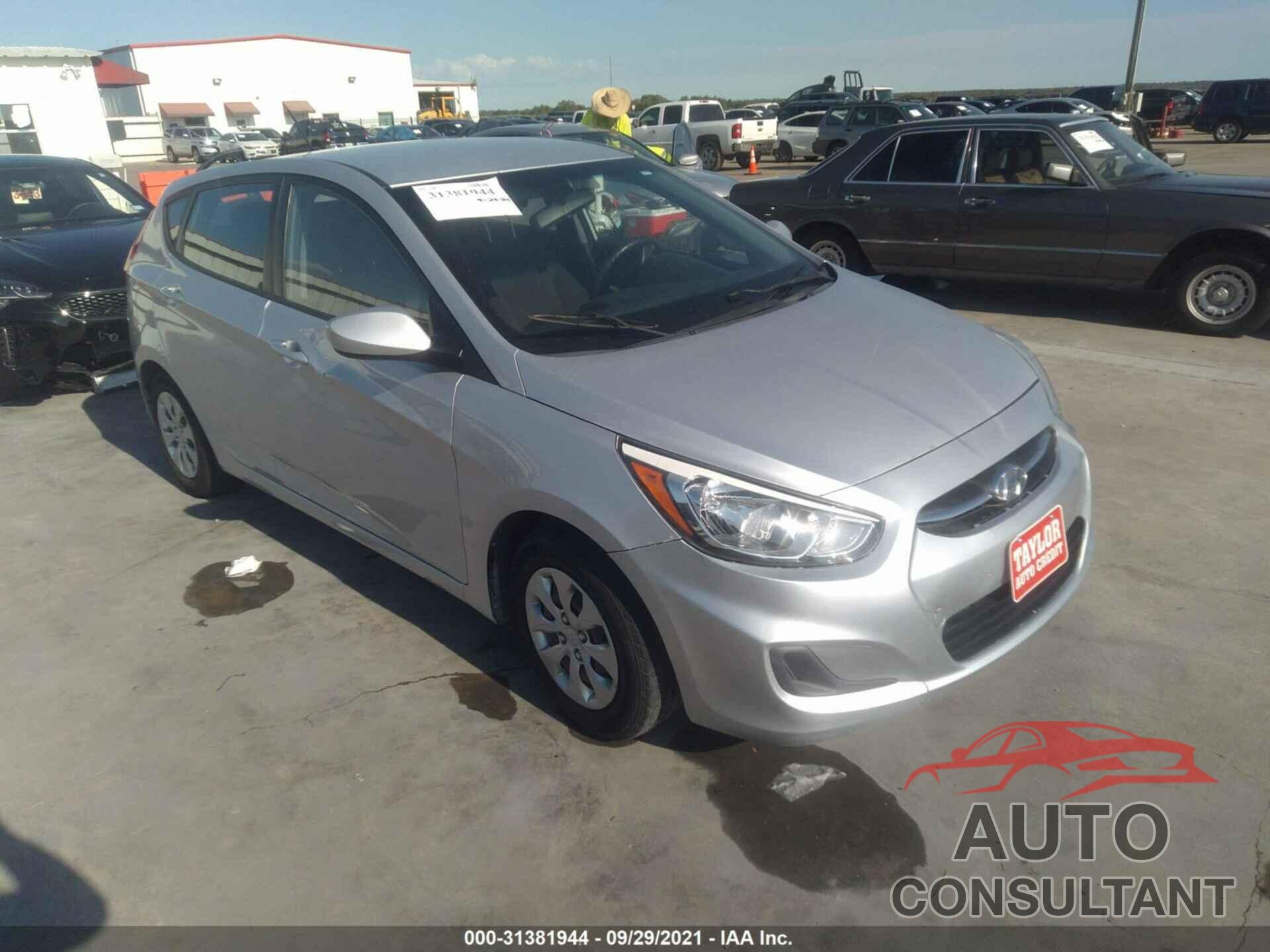 HYUNDAI ACCENT 2016 - KMHCT5AE2GU237776