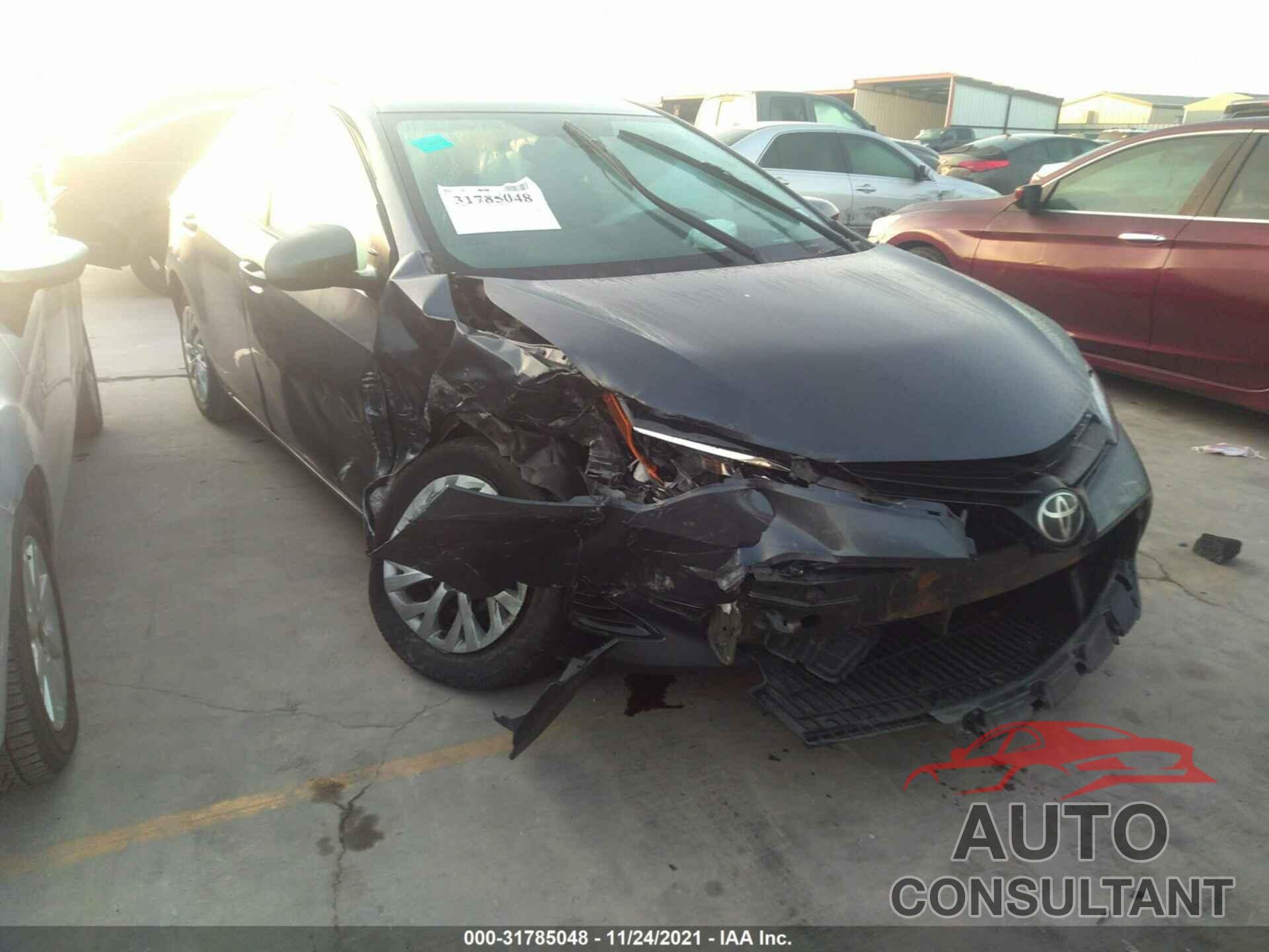 TOYOTA COROLLA 2018 - 5YFBURHE7JP855903