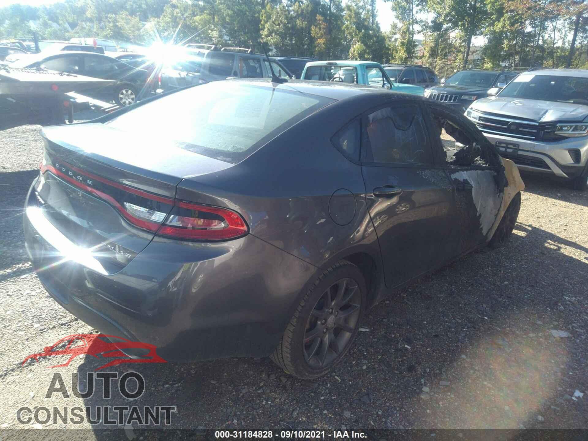 DODGE DART 2016 - 1C3CDFBB5GD680178