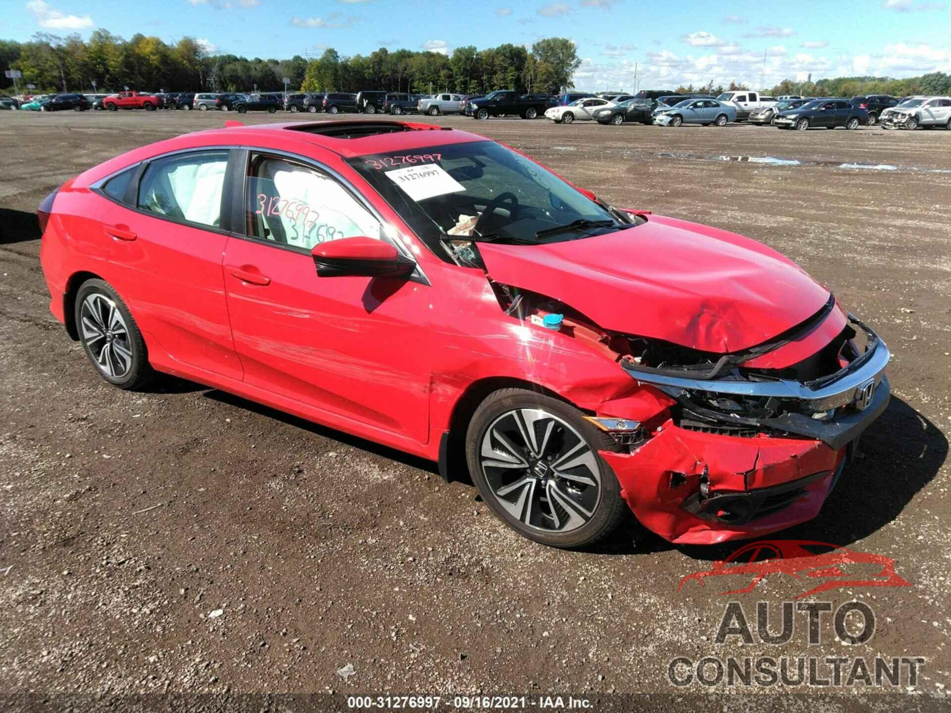 HONDA CIVIC SEDAN 2017 - 2HGFC1F3XHH659284