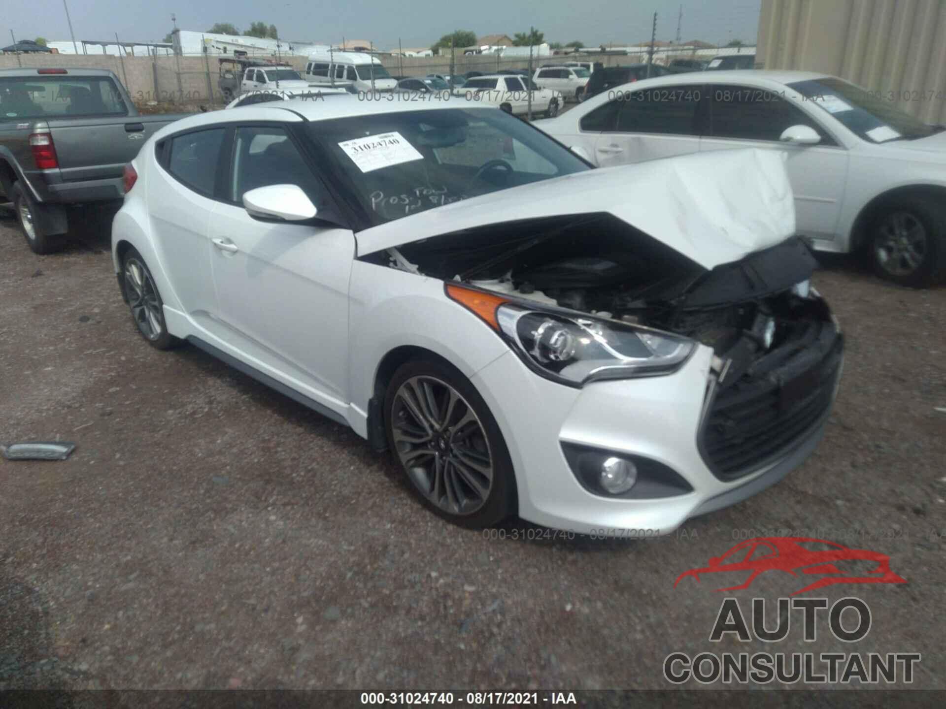 HYUNDAI VELOSTER 2016 - KMHTC6AE6GU284024