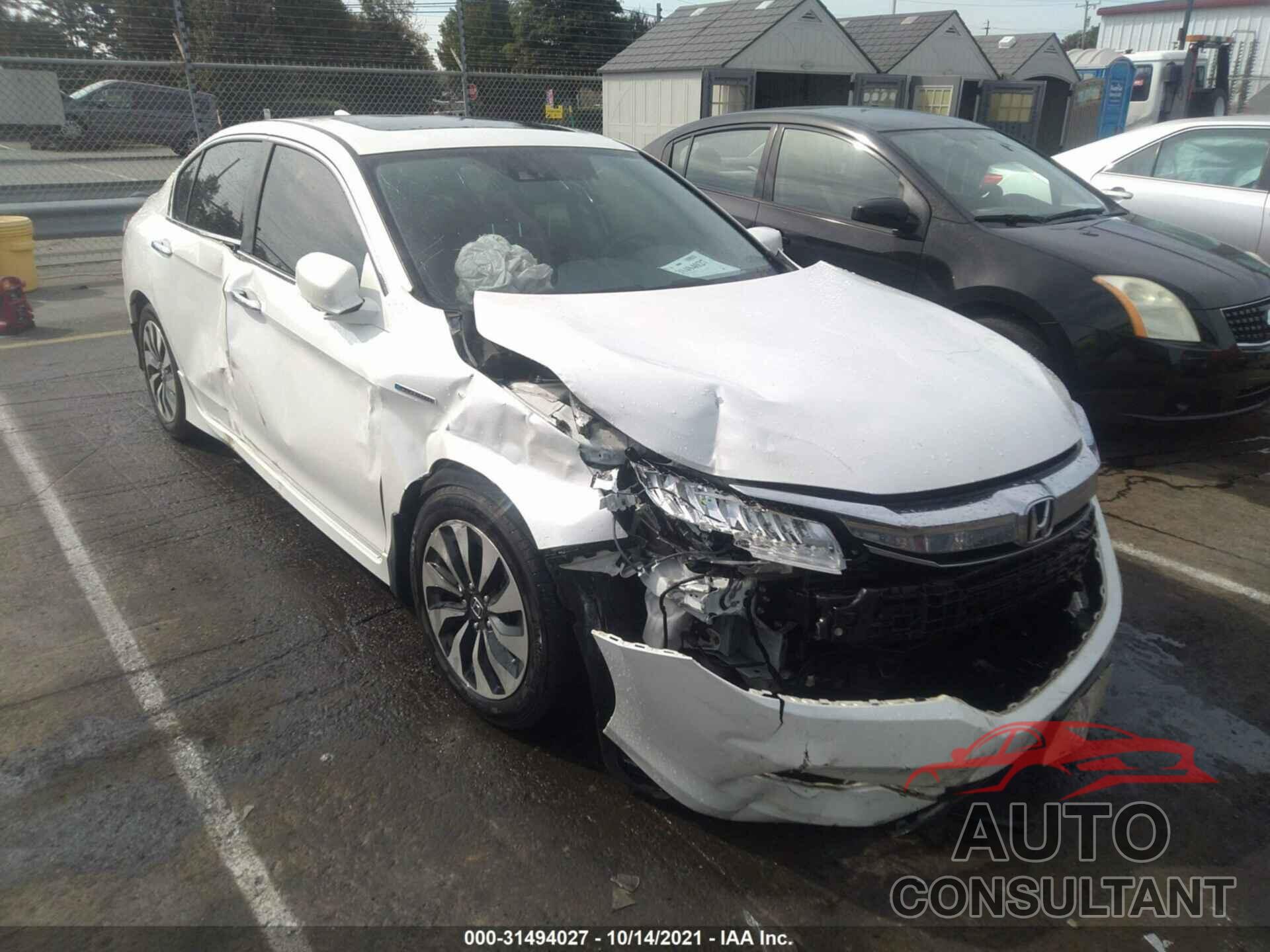 HONDA ACCORD HYBRID 2017 - JHMCR6F76HC001785