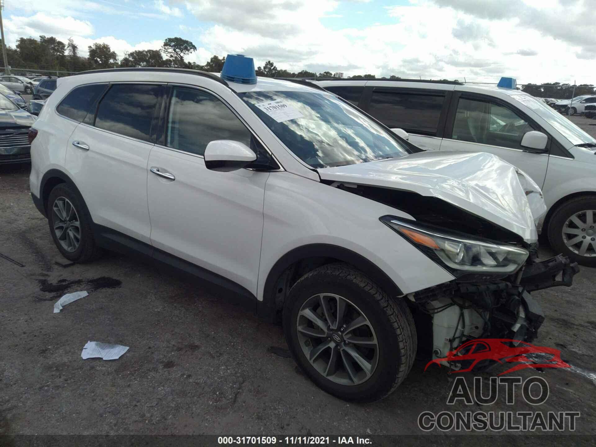 HYUNDAI SANTA FE 2017 - KM8SM4HF8HU177179