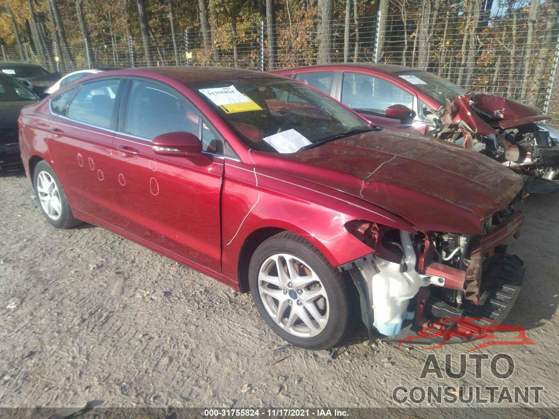 FORD FUSION 2016 - 1FA6P0H76G5102784