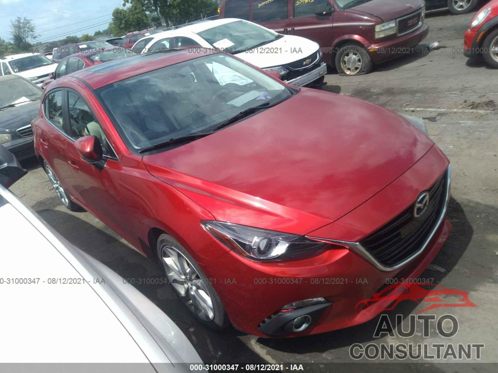 MAZDA MAZDA3 2016 - JM1BM1N34G1344859