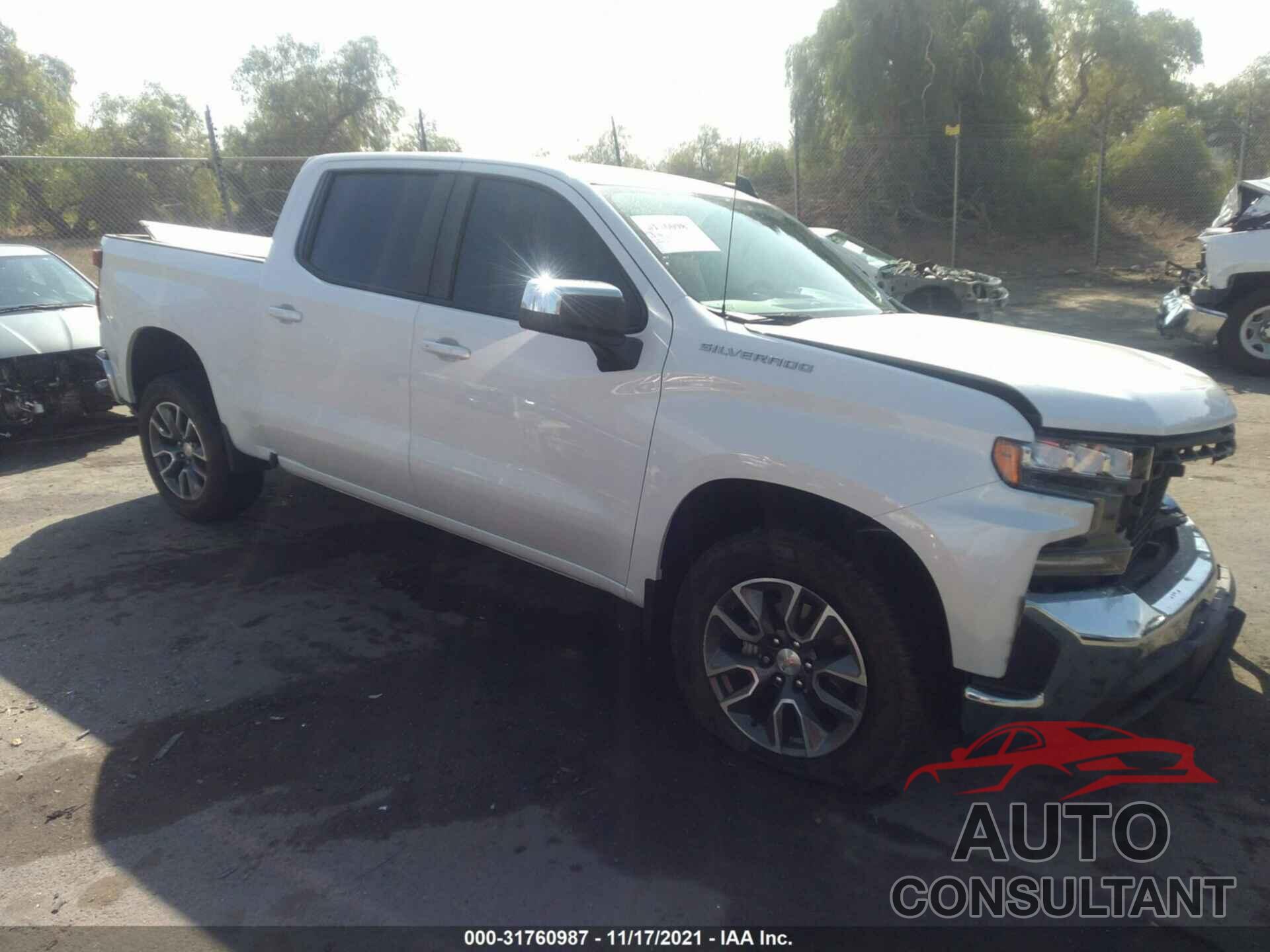 CHEVROLET SILVERADO 1500 2020 - 3GCPWCED8LG399010