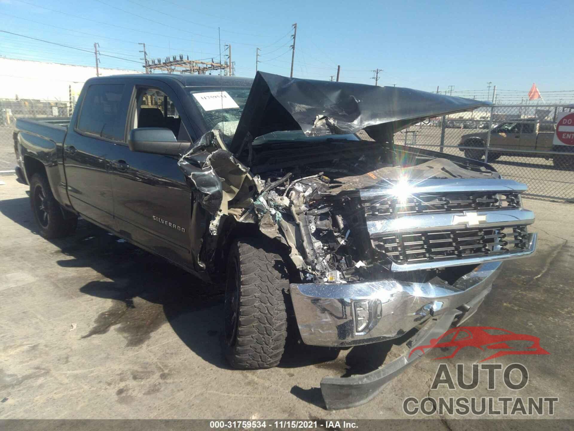 CHEVROLET SILVERADO 1500 2017 - 3GCPCRECXHG240175