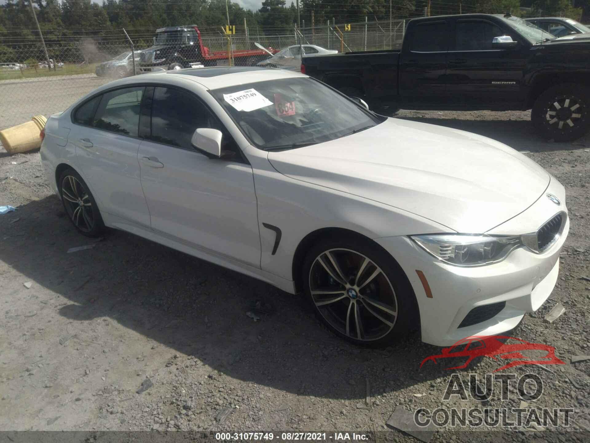 BMW 4 SERIES 2017 - WBA4E3C31HG826169