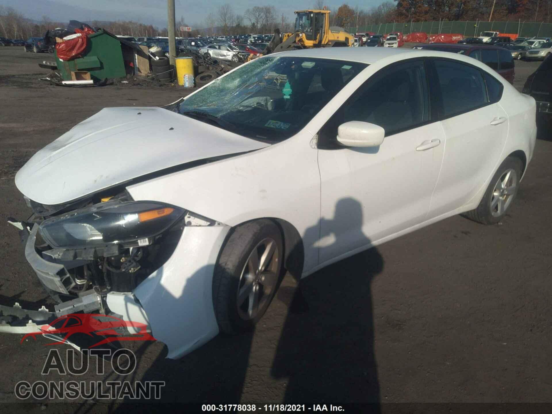 DODGE DART 2016 - 1C3CDFBB9GD769851