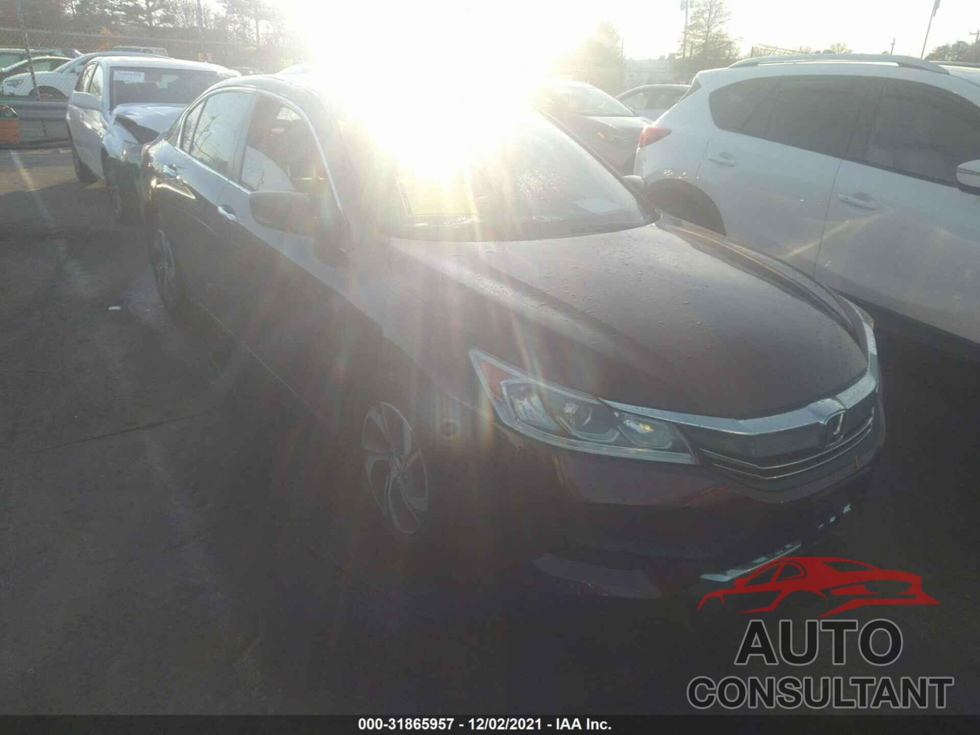 HONDA ACCORD SEDAN 2016 - 1HGCR2F39GA178155