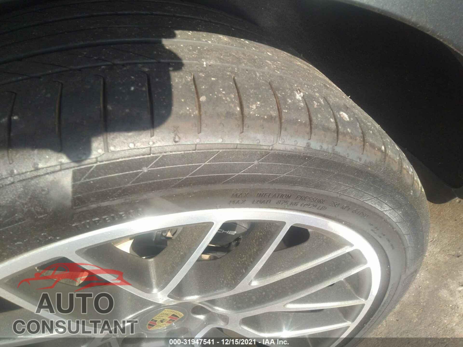 PORSCHE MACAN 2020 - WP1AA2A52LLB06314