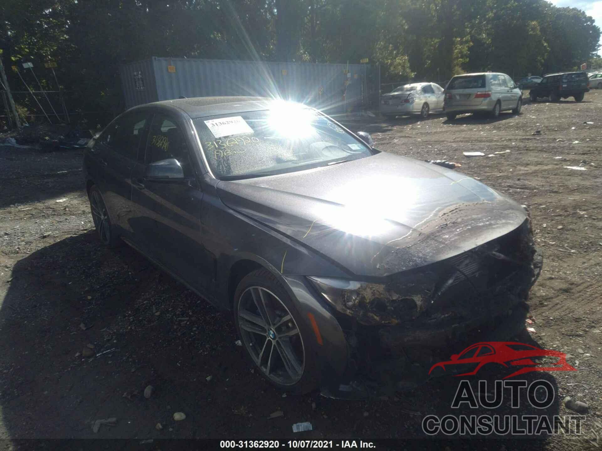 BMW 4 SERIES 2019 - WBA4J7C53KBM76388