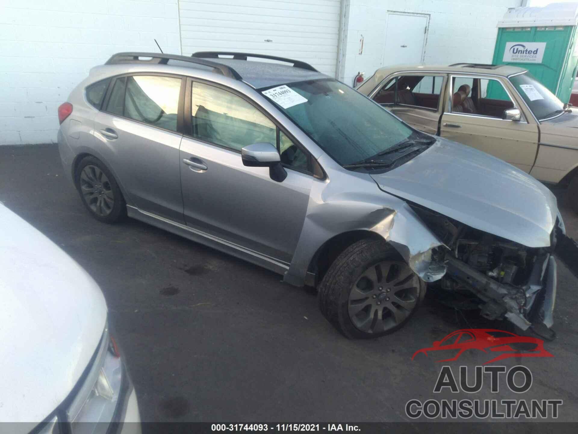 SUBARU IMPREZA WAGON 2016 - JF1GPAP63G8245094