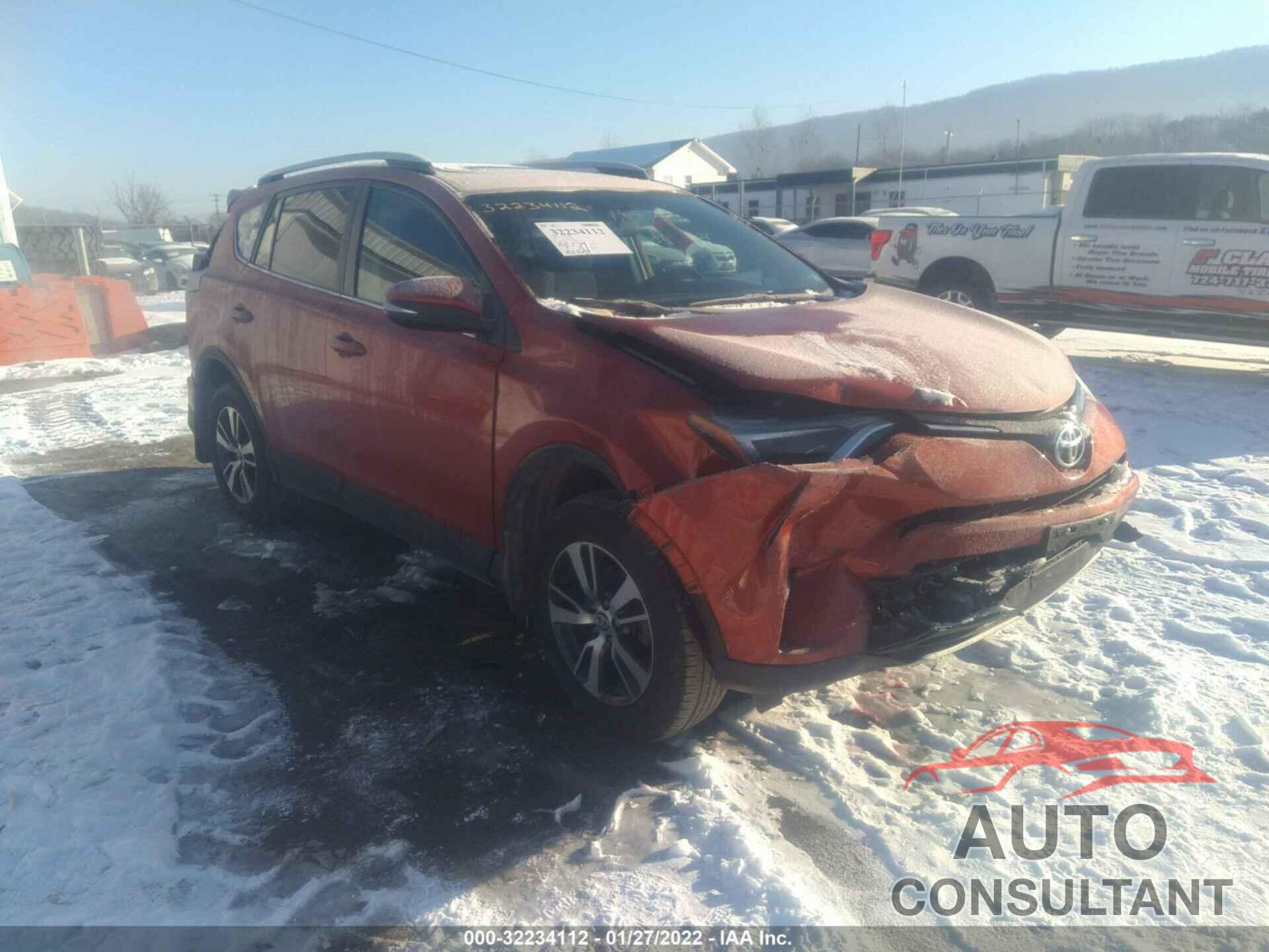 TOYOTA RAV4 2016 - 2T3RFREV2GW467294