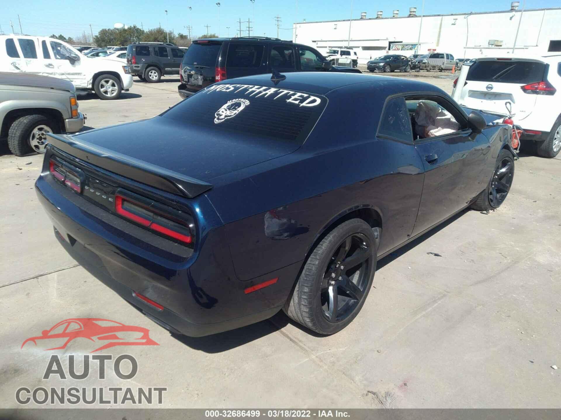 DODGE CHALLENGER 2017 - 2C3CDZAG4HH584853