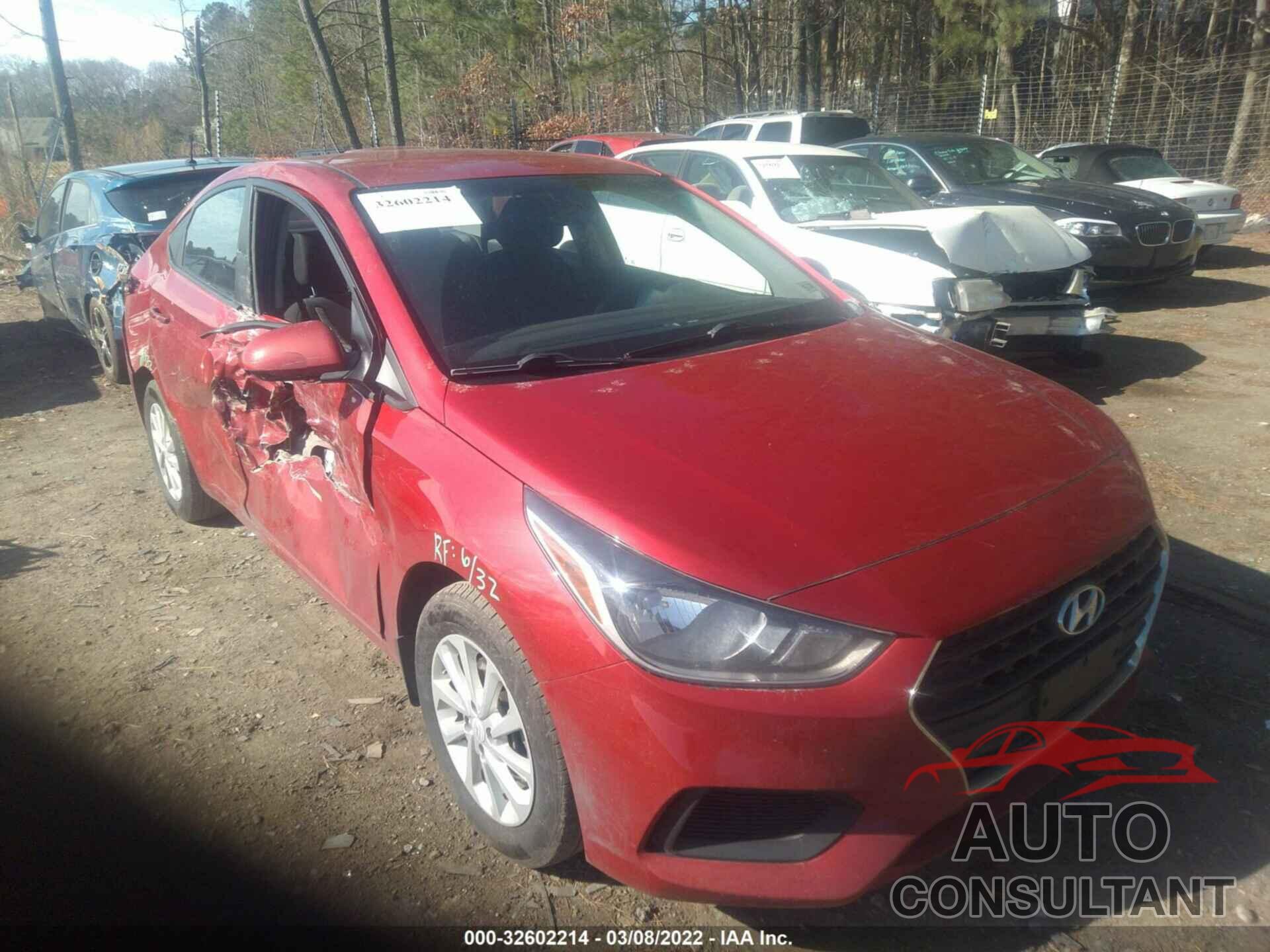 HYUNDAI ACCENT 2018 - 3KPC24A32JE030939