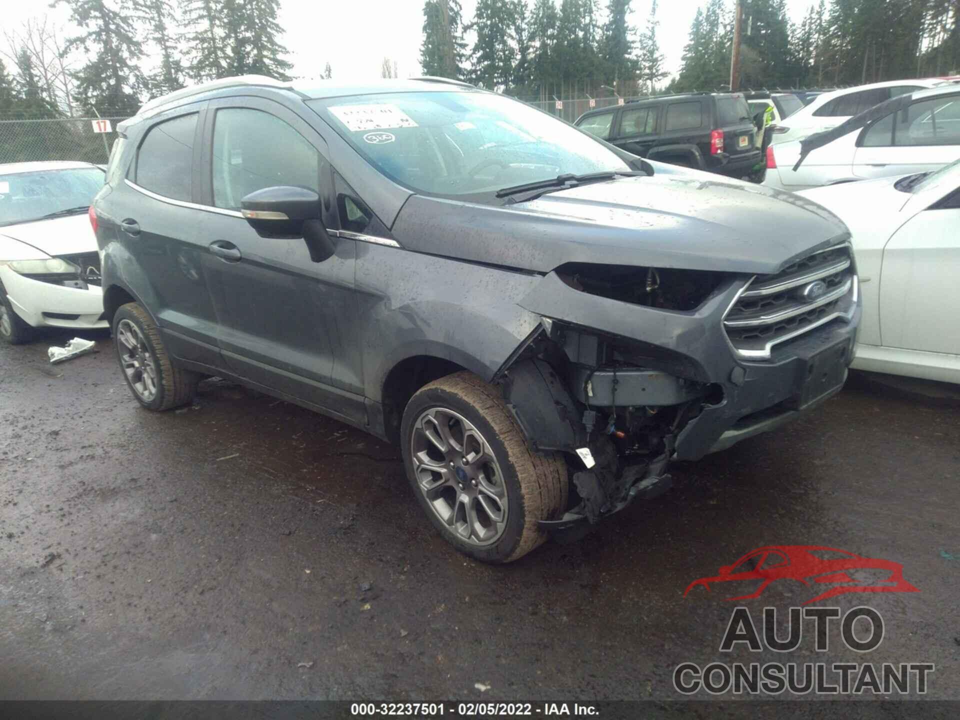 FORD ECOSPORT 2018 - MAJ6P1WL2JC178009