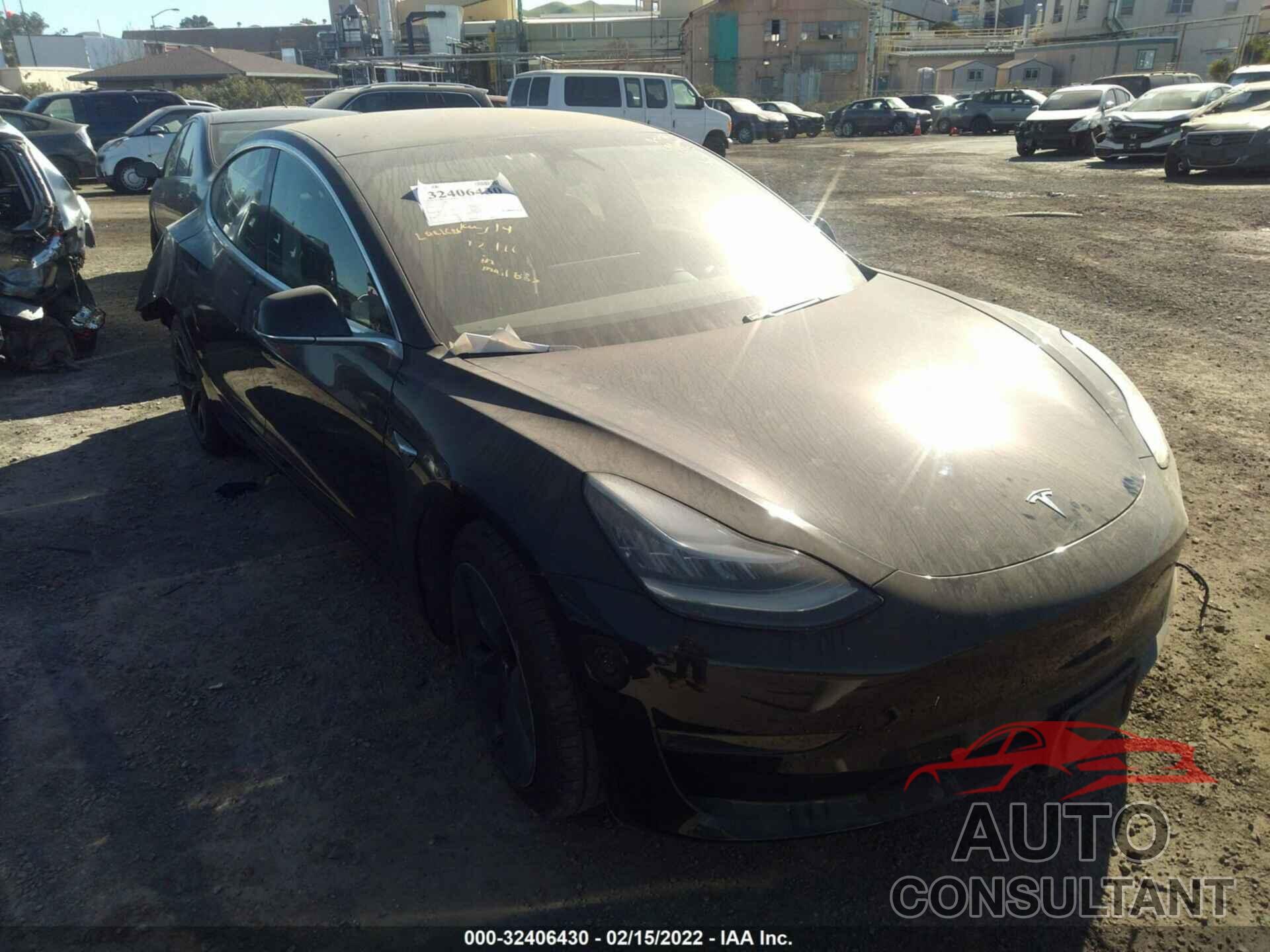 TESLA MODEL 3 2018 - 5YJ3E1EA0JF043620