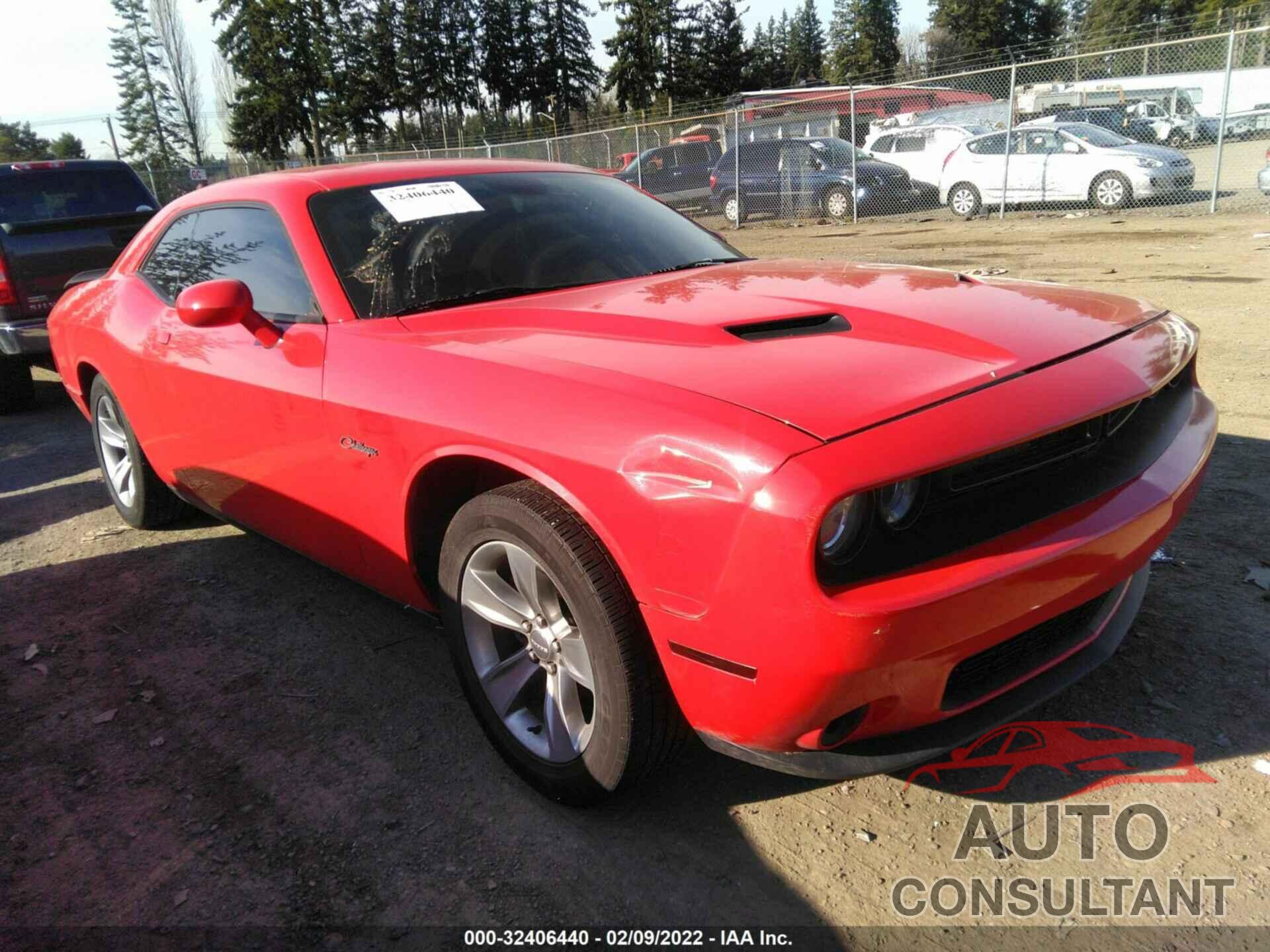 DODGE CHALLENGER 2016 - 2C3CDZAG9GH184351