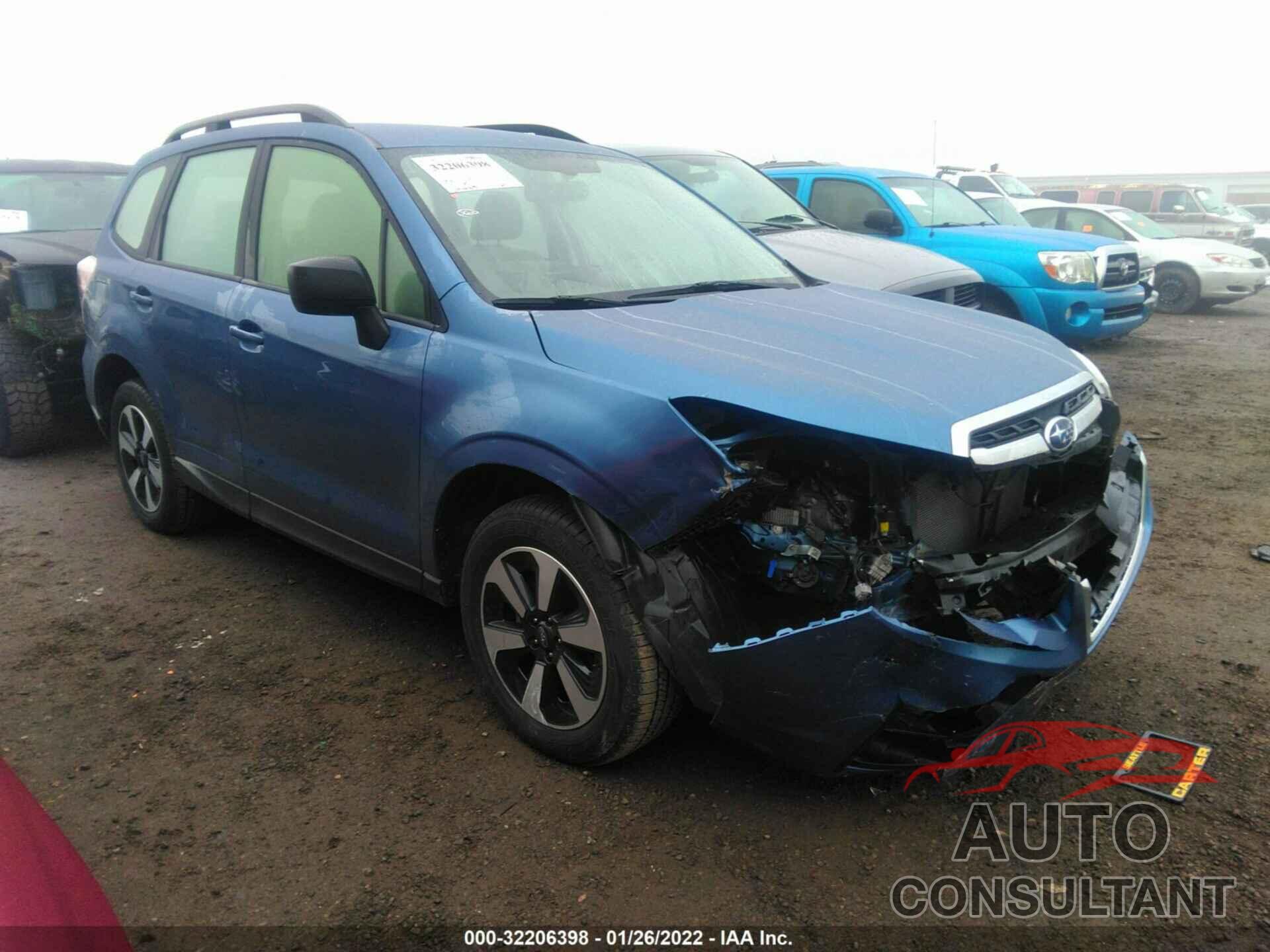 SUBARU FORESTER 2017 - JF2SJABC9HH501714