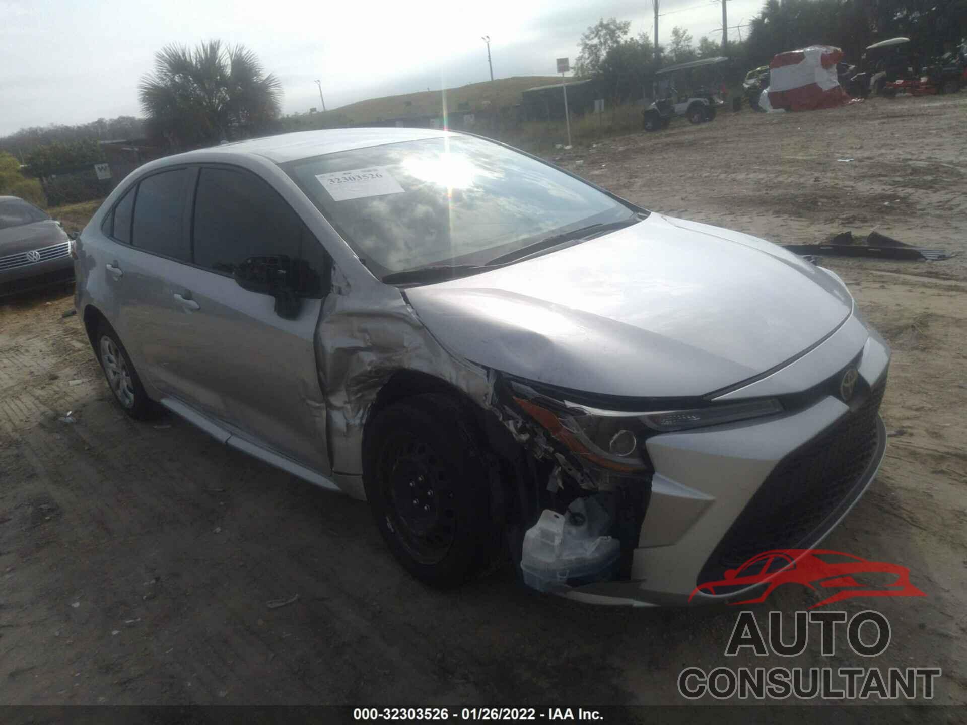 TOYOTA COROLLA 2020 - JTDEPRAE8LJ016834