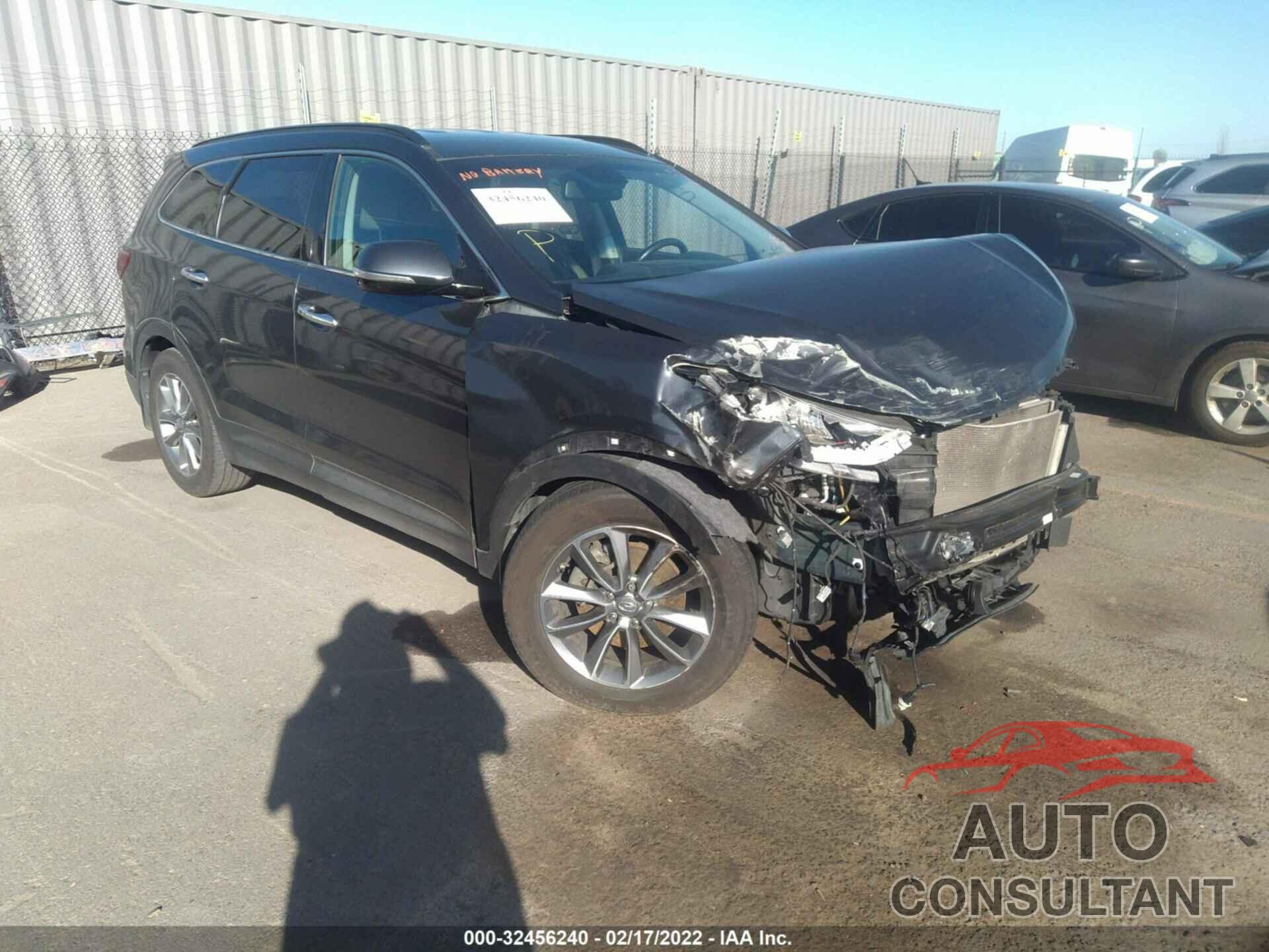 HYUNDAI SANTA FE 2017 - KM8SN4HF6HU223055