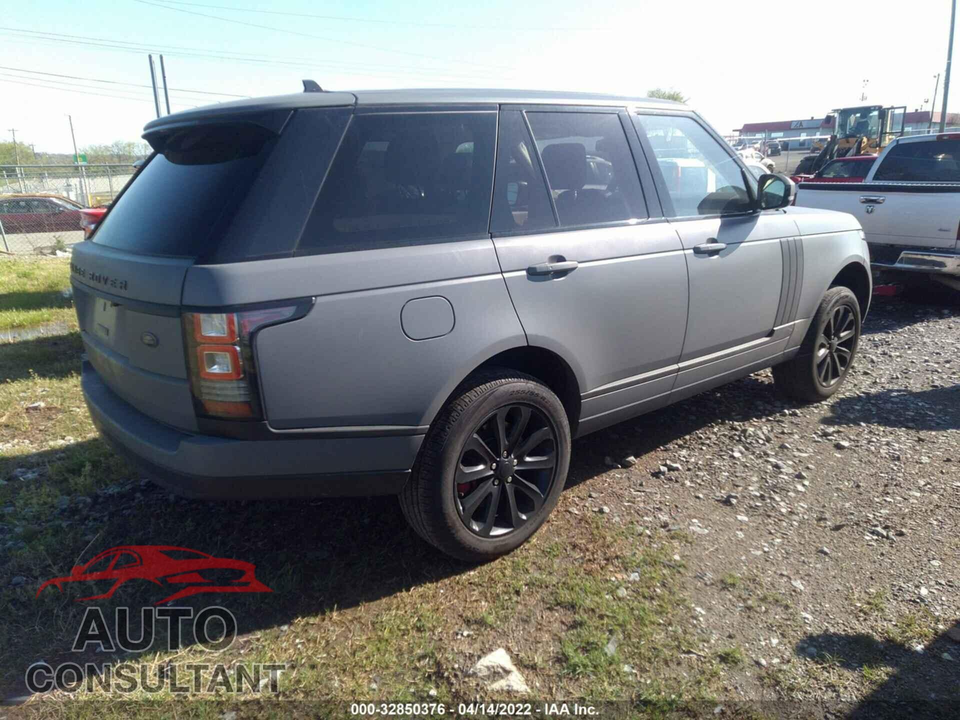 LAND ROVER RANGE ROVER 2016 - SALGS2PF8GA312143