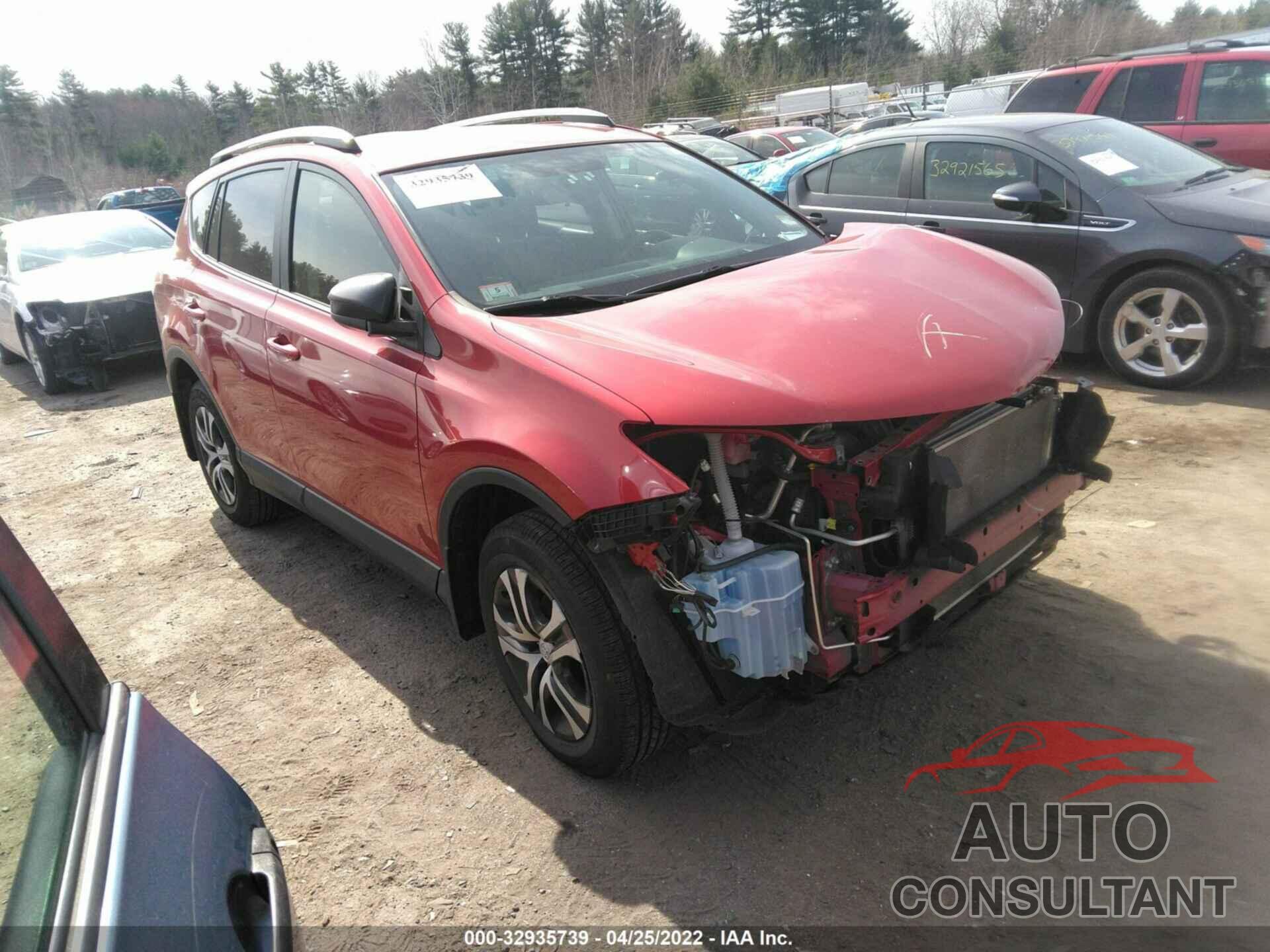 TOYOTA RAV4 2016 - JTMBFREV8GJ097520